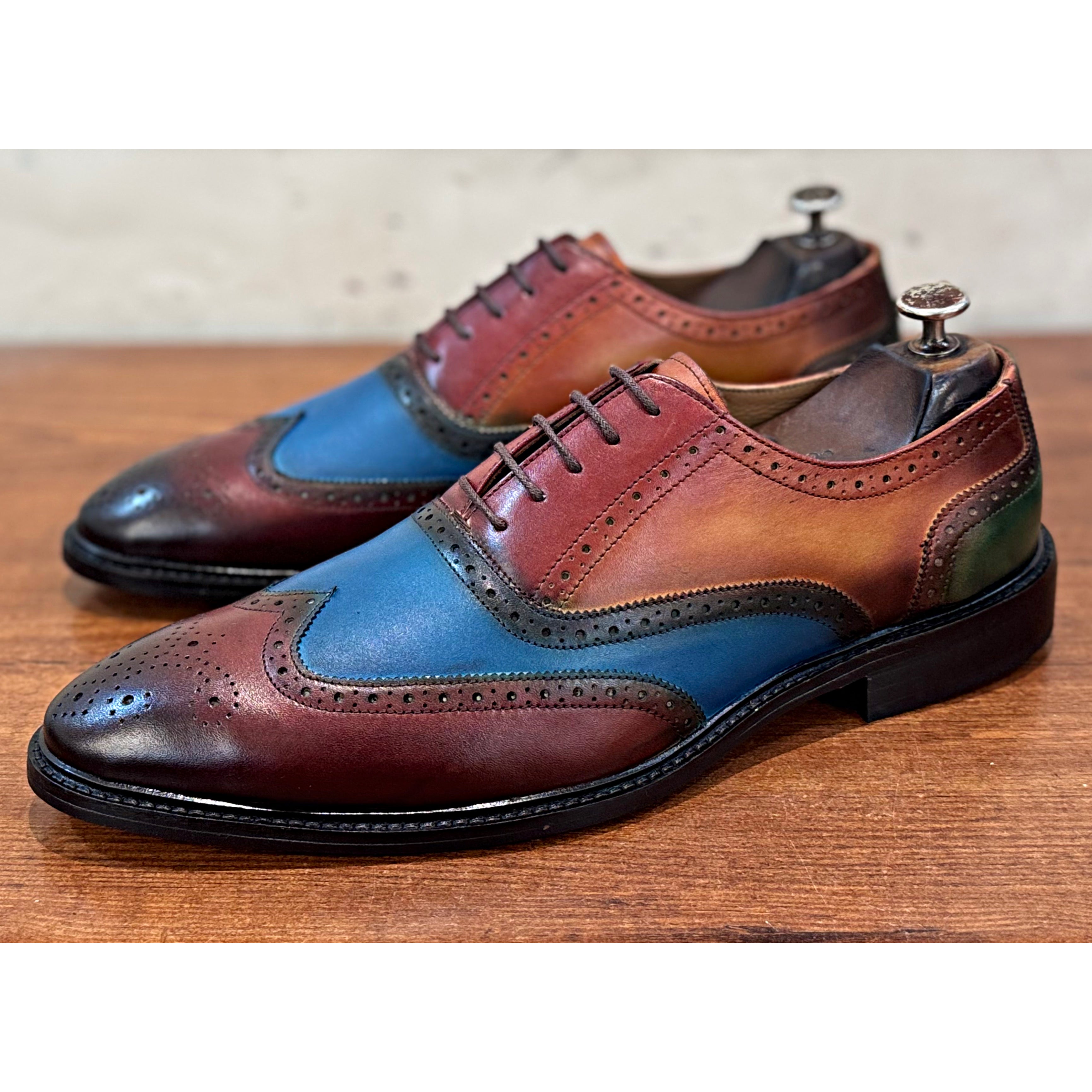 Multi Colour Oxford Brogue’s