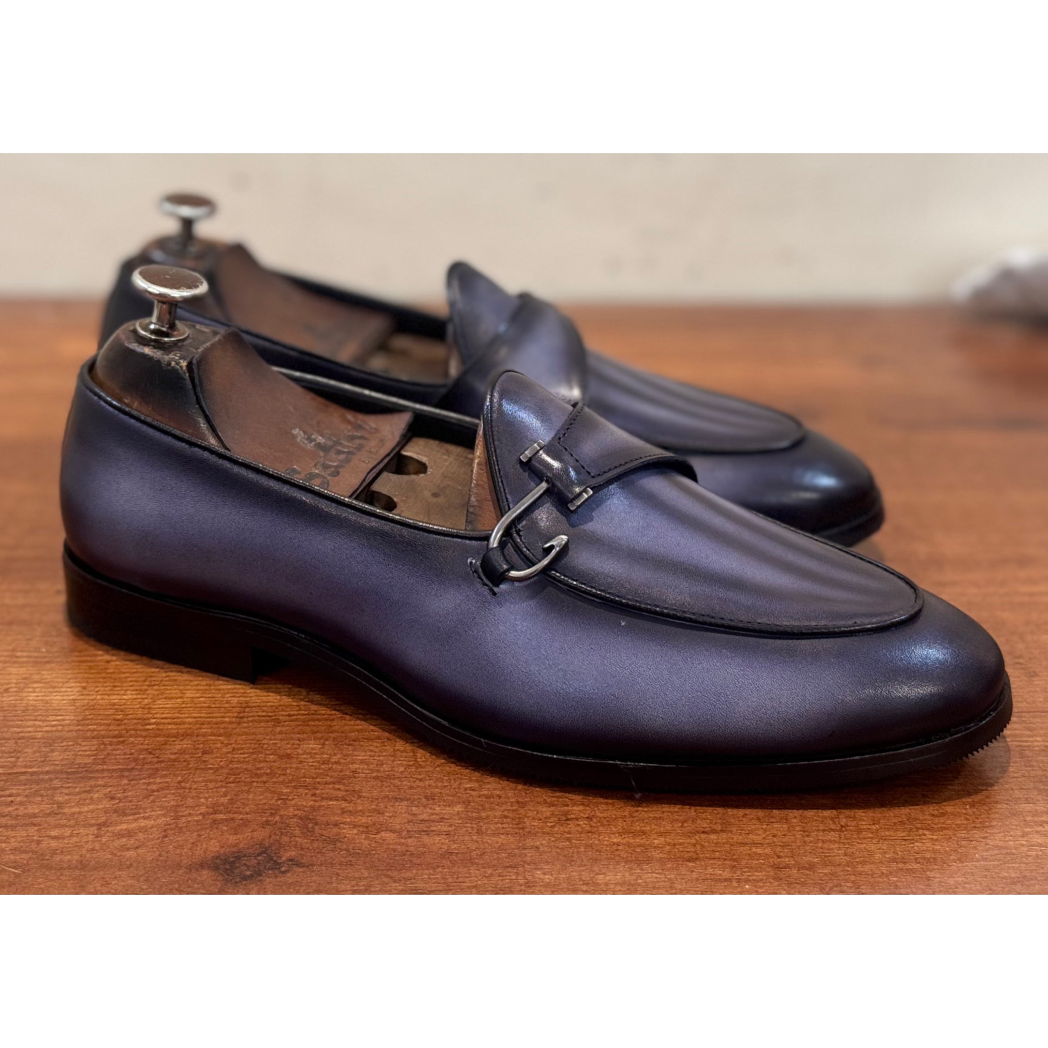 Belgian Loafers Grey Mortiz