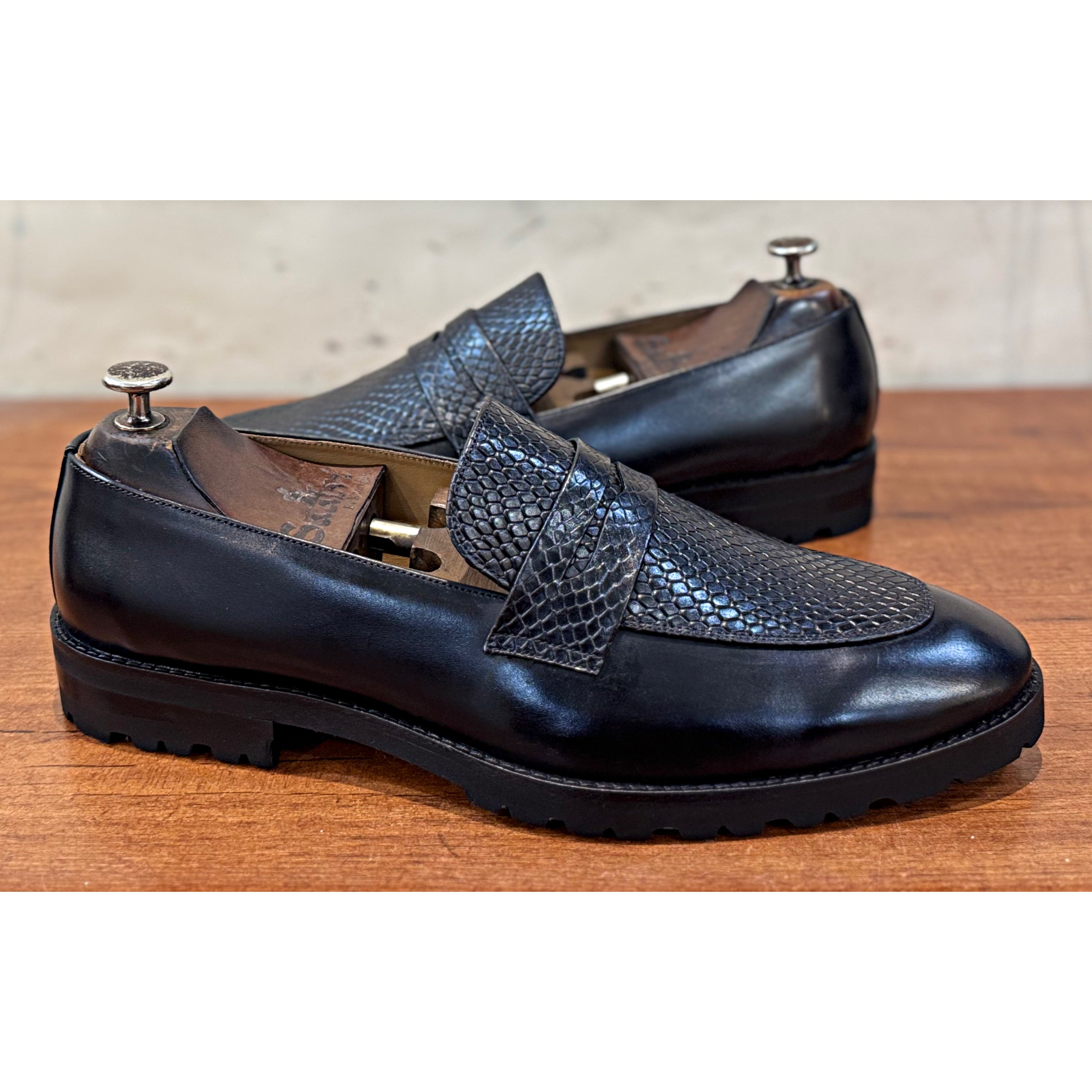 Black Penny Loafers Light Weight
