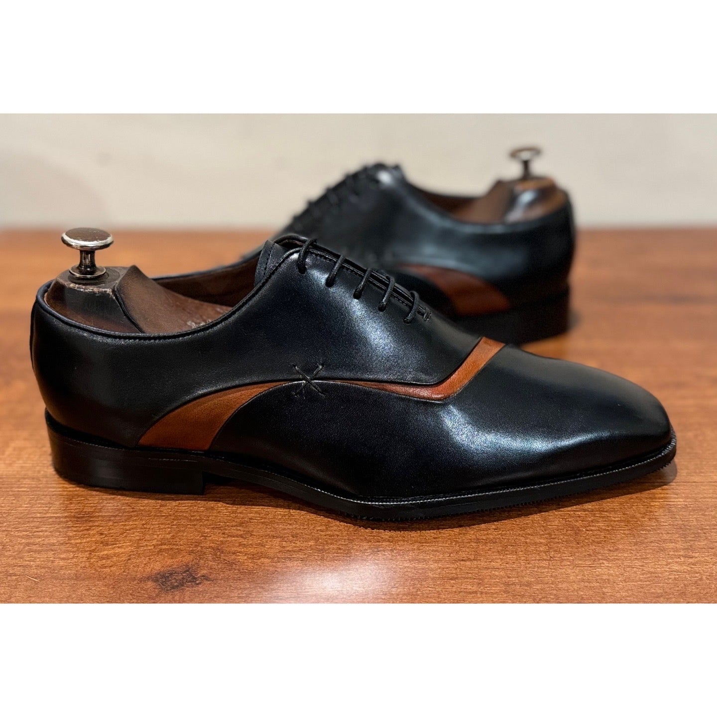 Duxford | Black Calf Oxfords