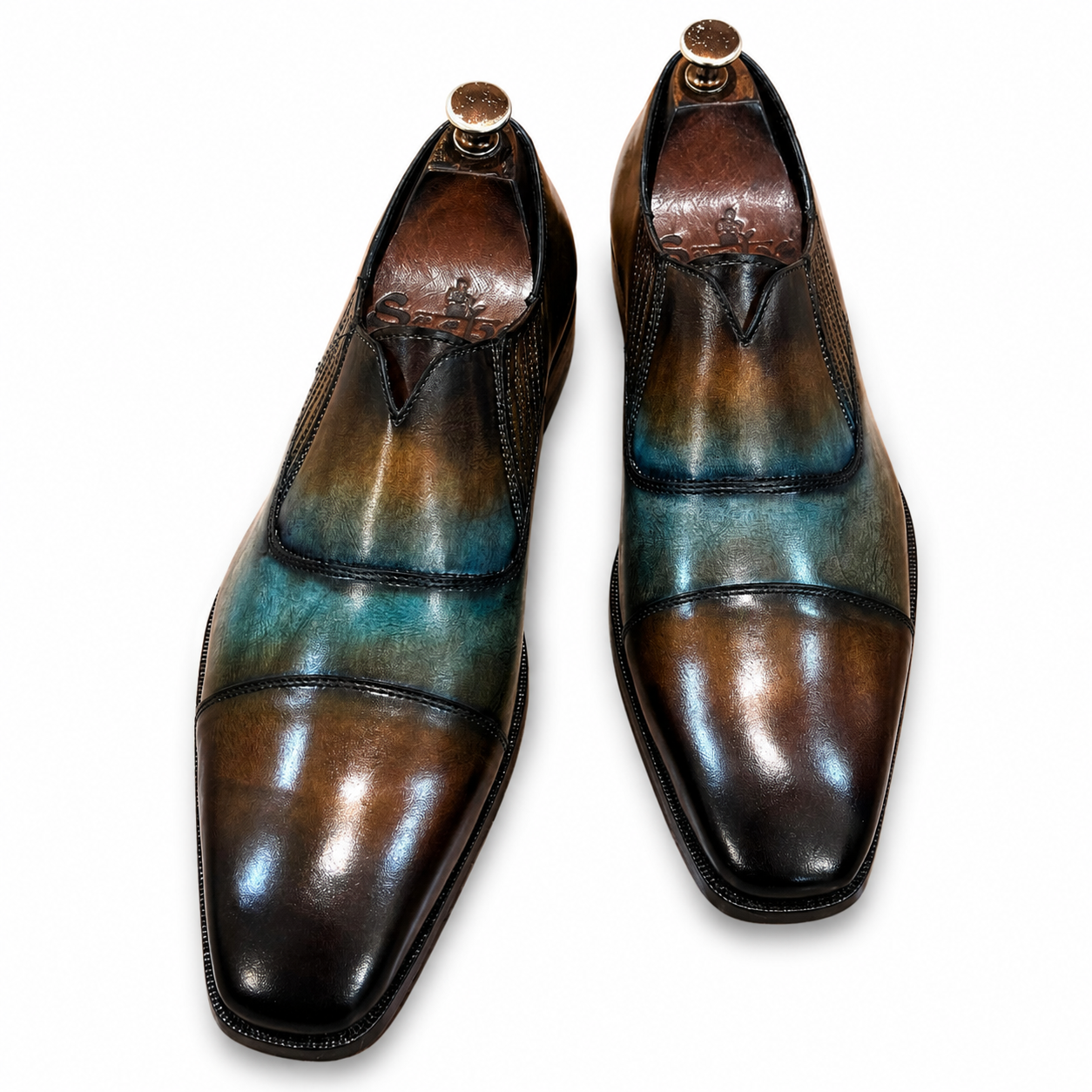Lucifer | Hand Patina Loafers