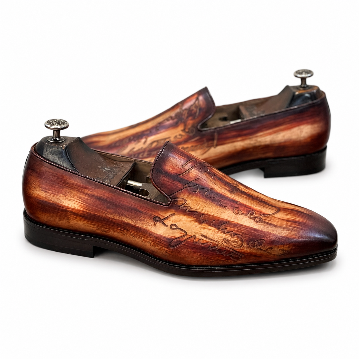 Verona Script Patina Loafers