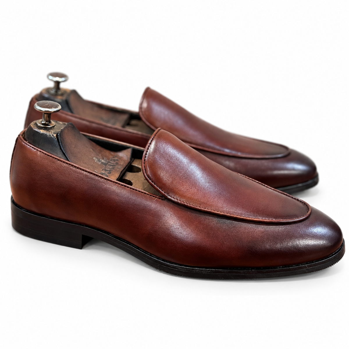Brown Loafers Hand Finished