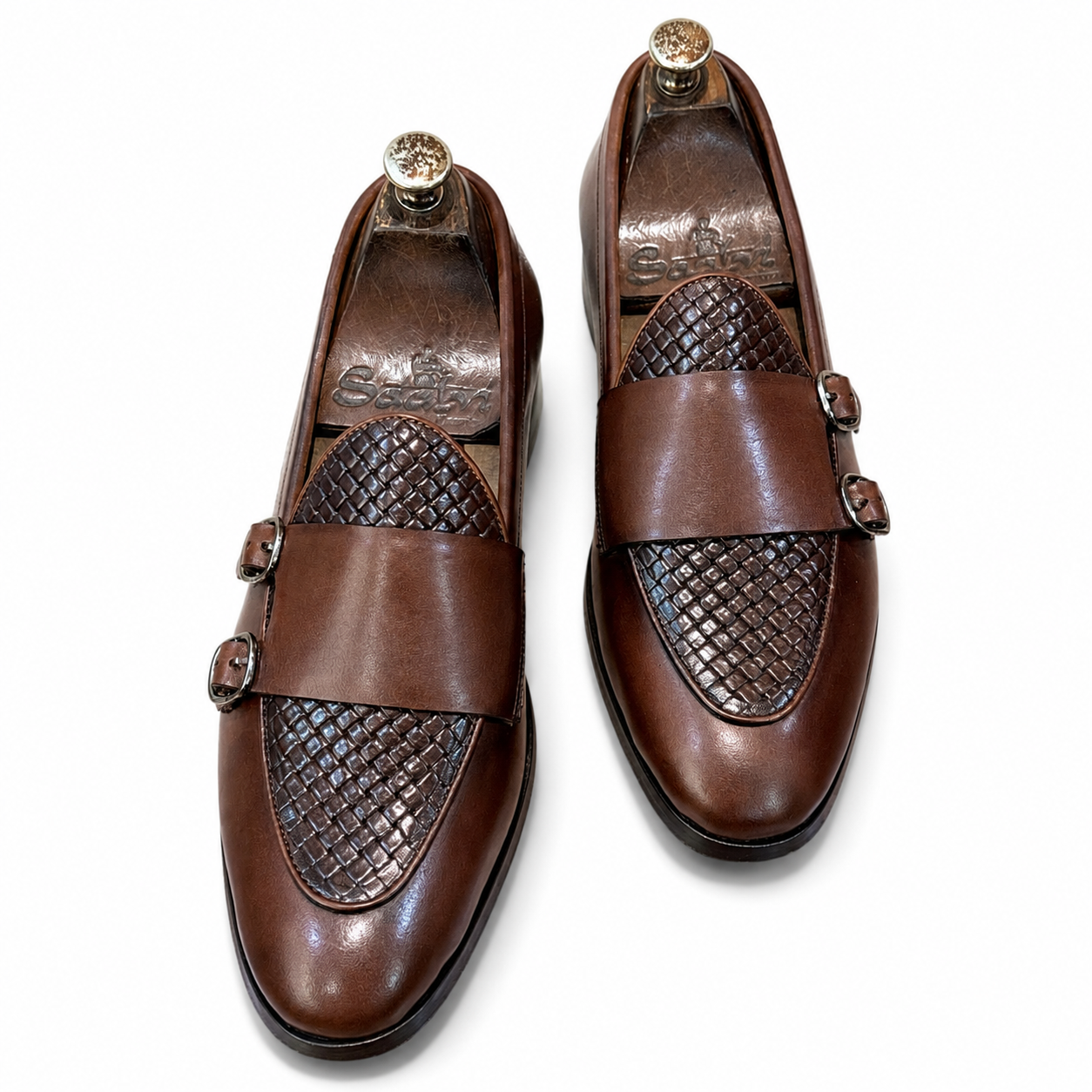 Imperial Woven Double Monk – Espresso Brown