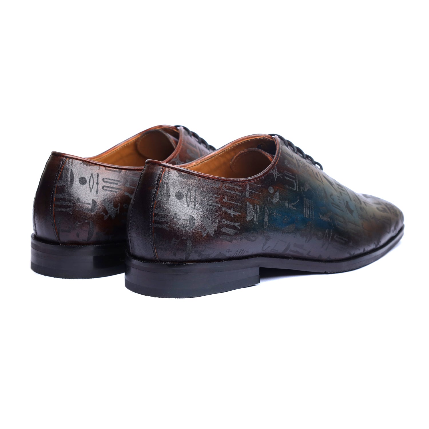 Egyptian Patina Wholecut Blue