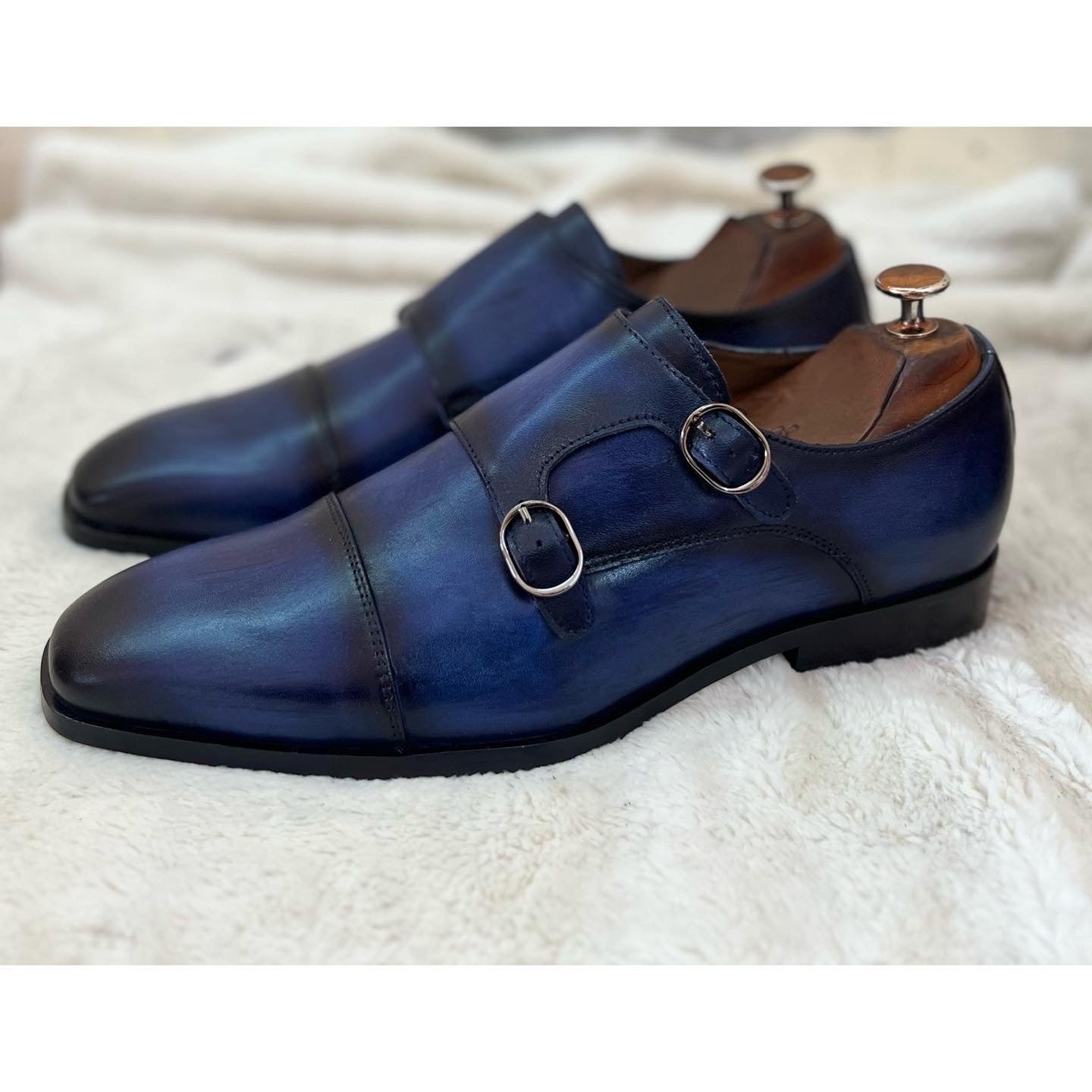 Blue Monk Straps Hand Patina