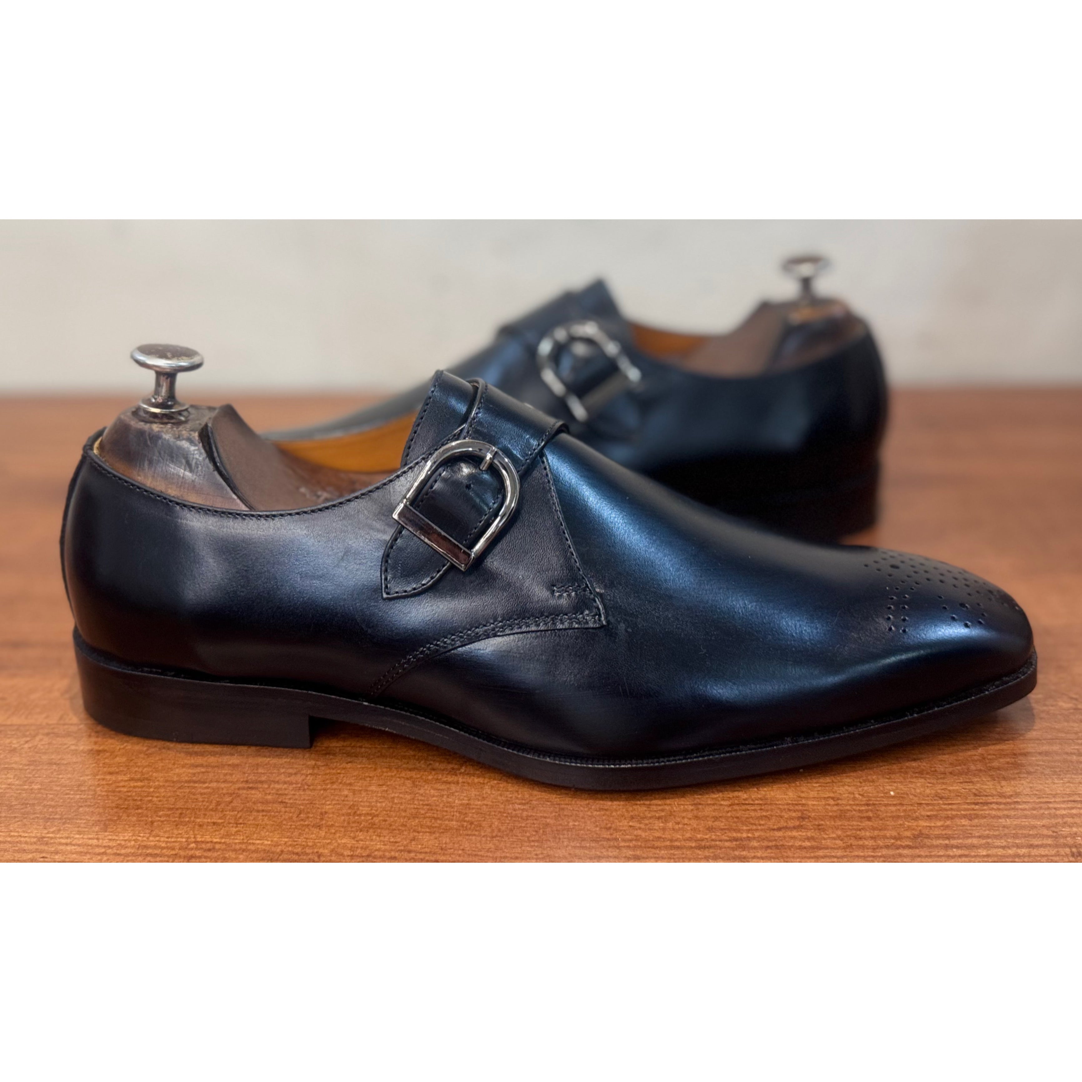 Single Monk Strap Black