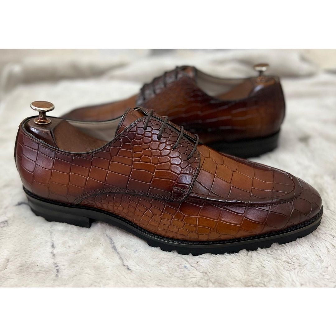 Derby Tan Hand Patina Light Weight