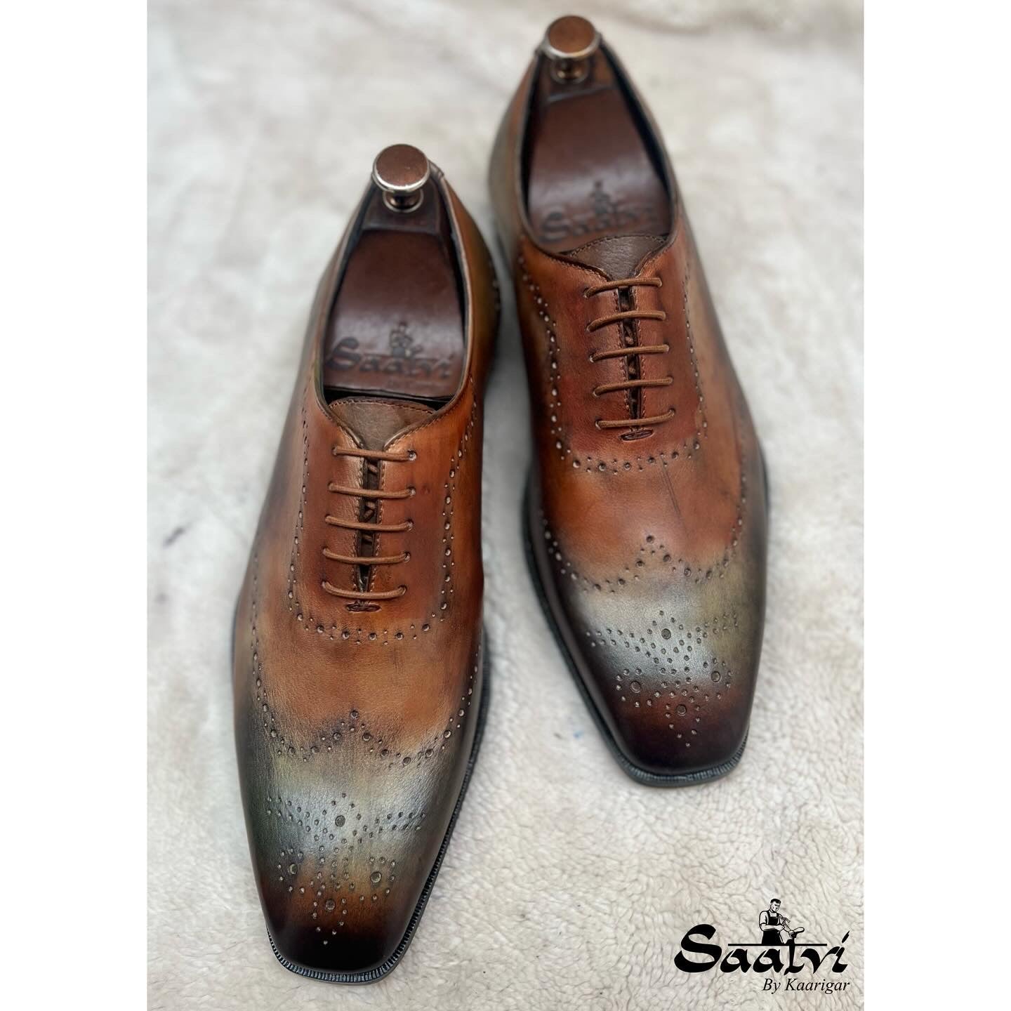 Steven Oxfords Hand Patina