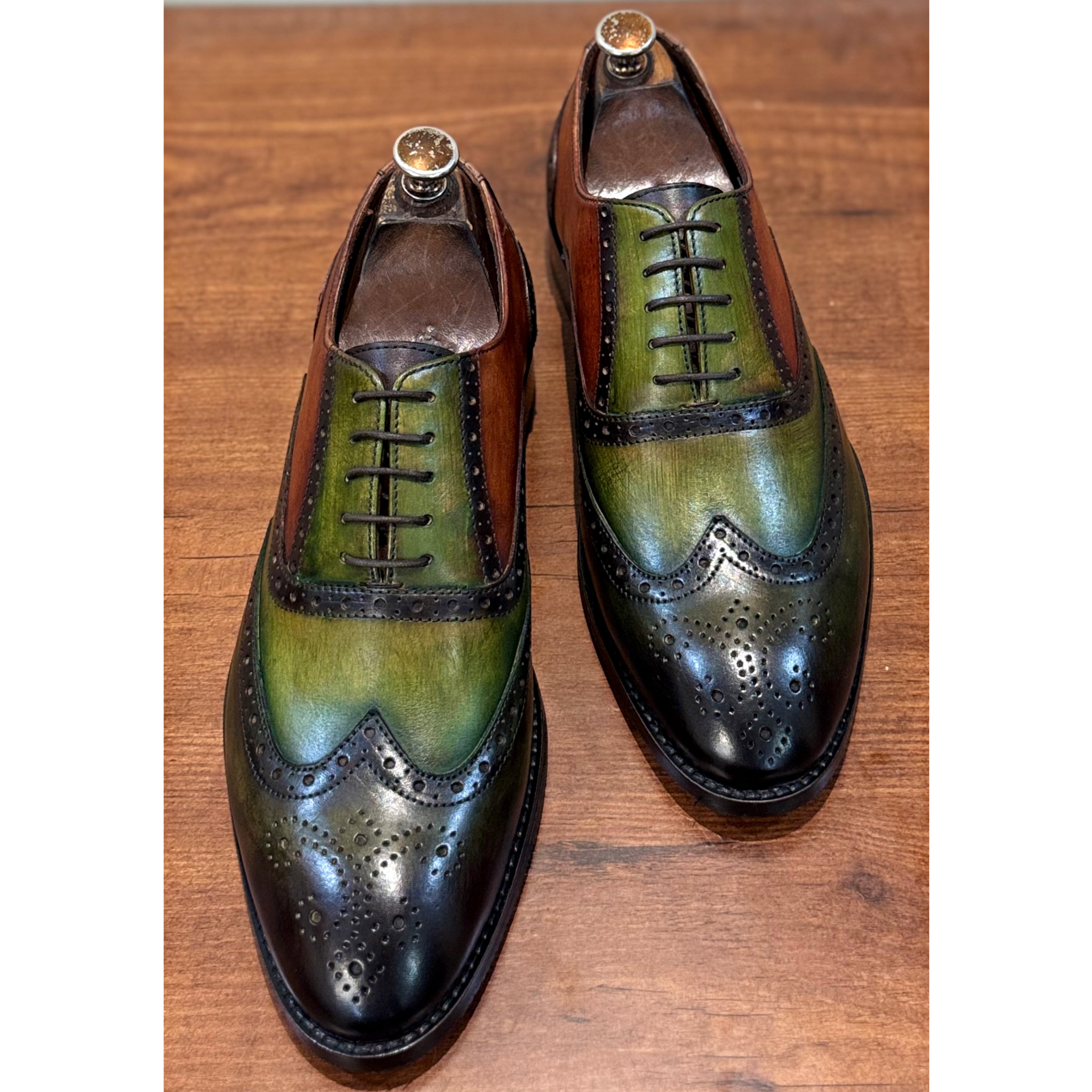 Sabree Hand Patina Oxfords