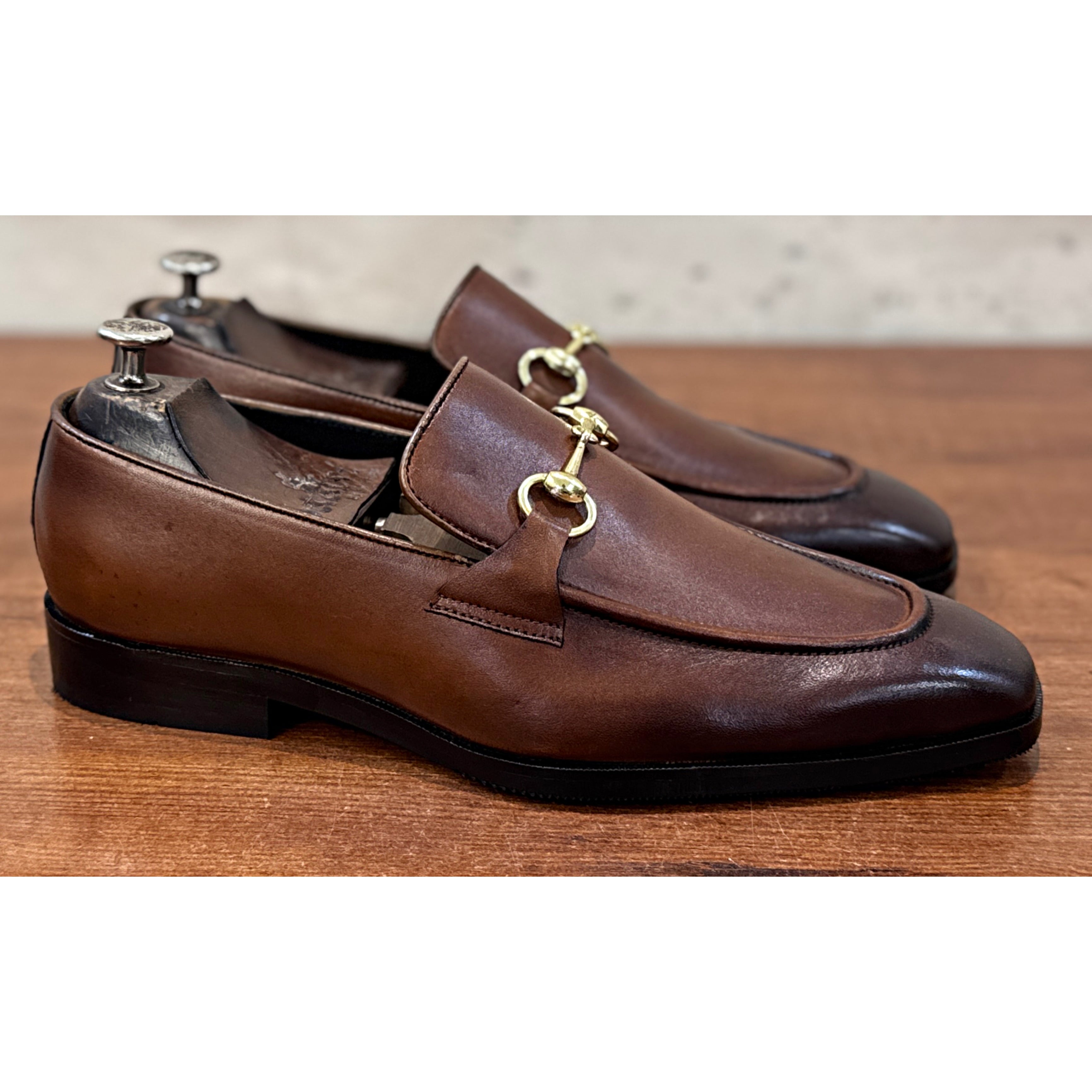 Cognac Regent Horsebit Loafer