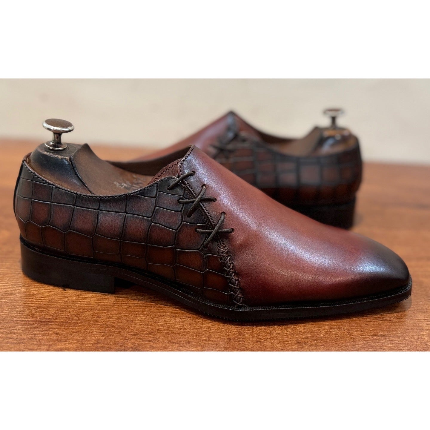 Callahan - Leather Oxfords Brown