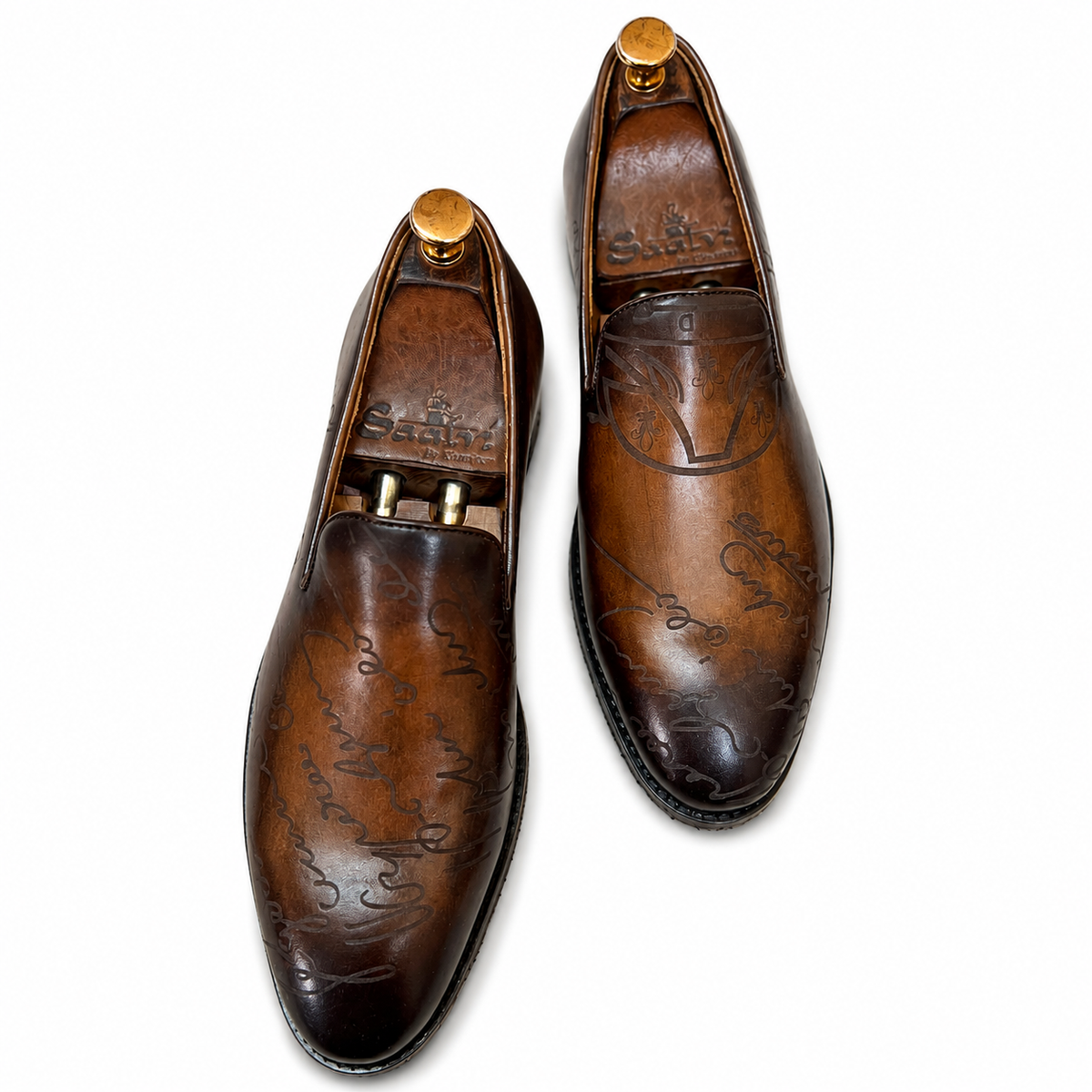 Siganture Loafers Tan Hand Patina