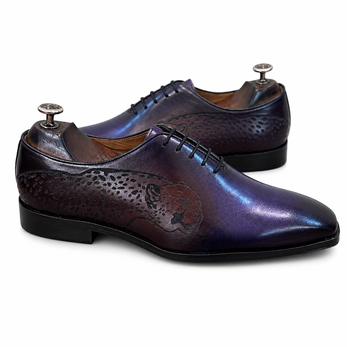 Classic Wholecut Oxford Tiger Hand Patina