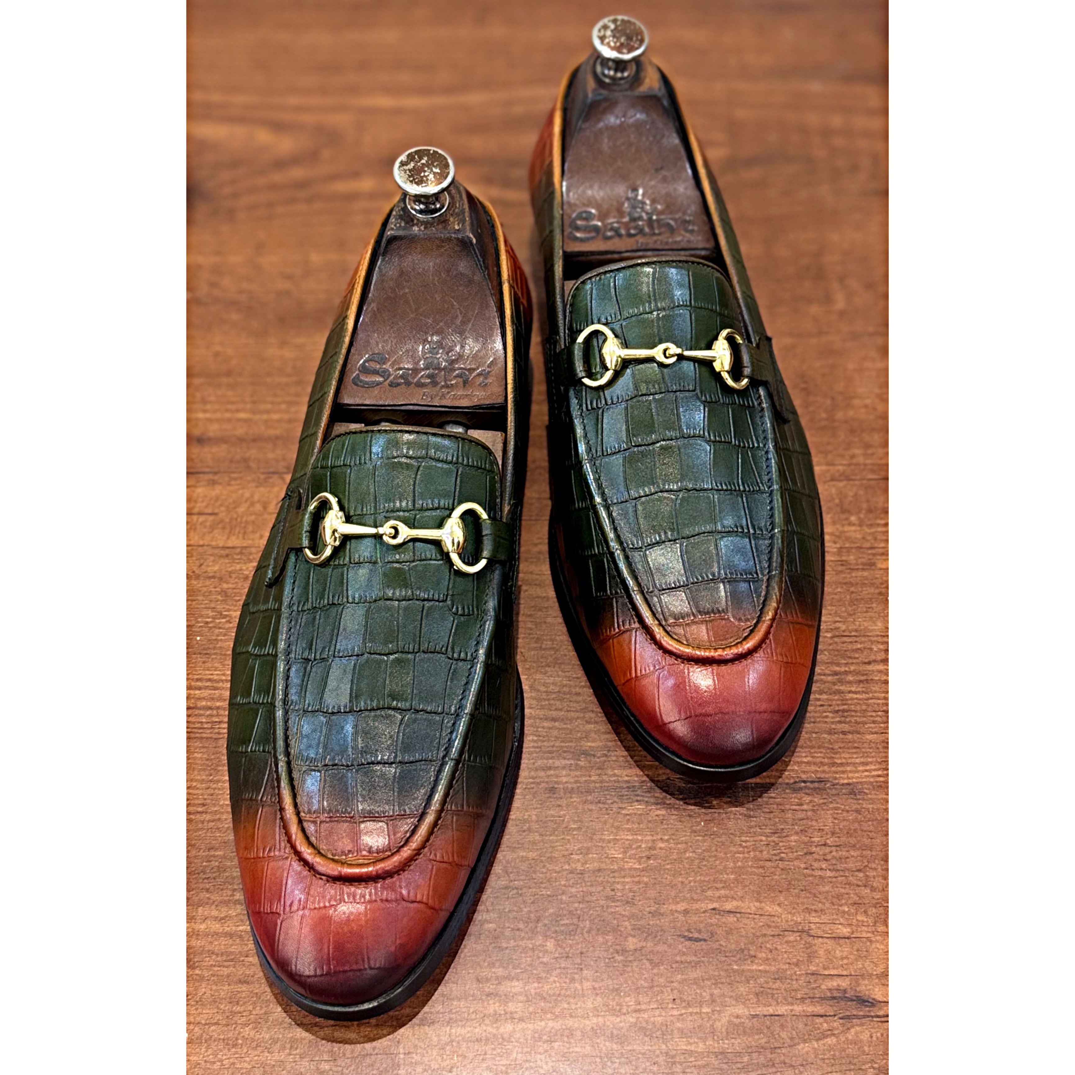 Multi Colour Horsebit Loafers