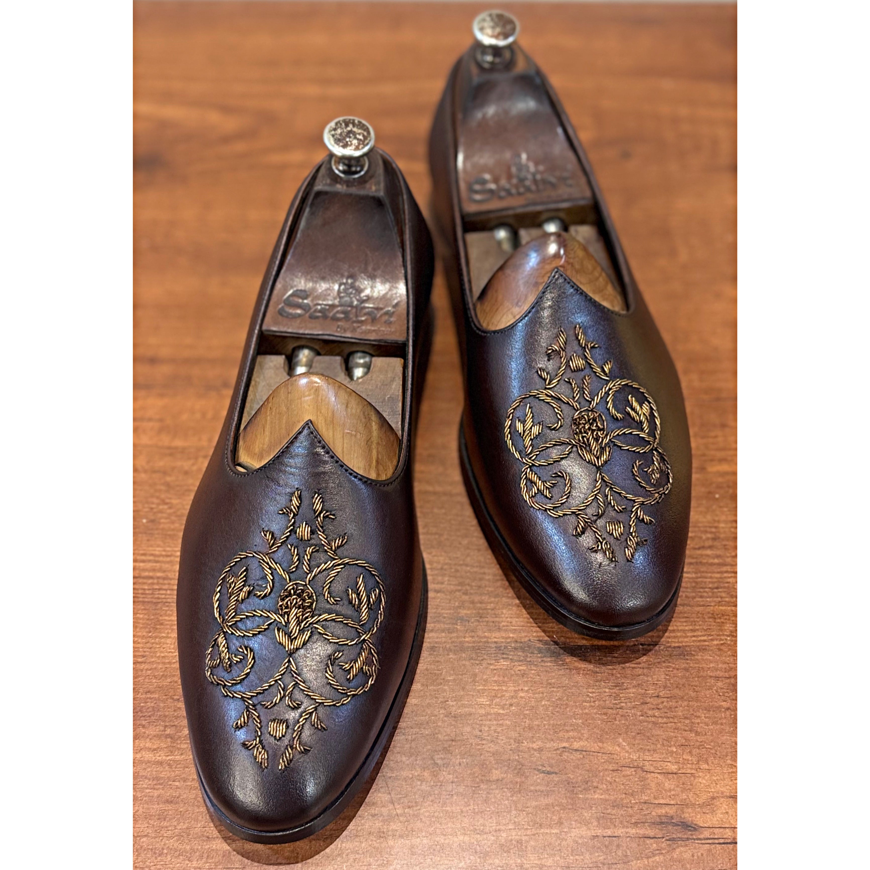 Brown Aura Jalsa Hand Patina