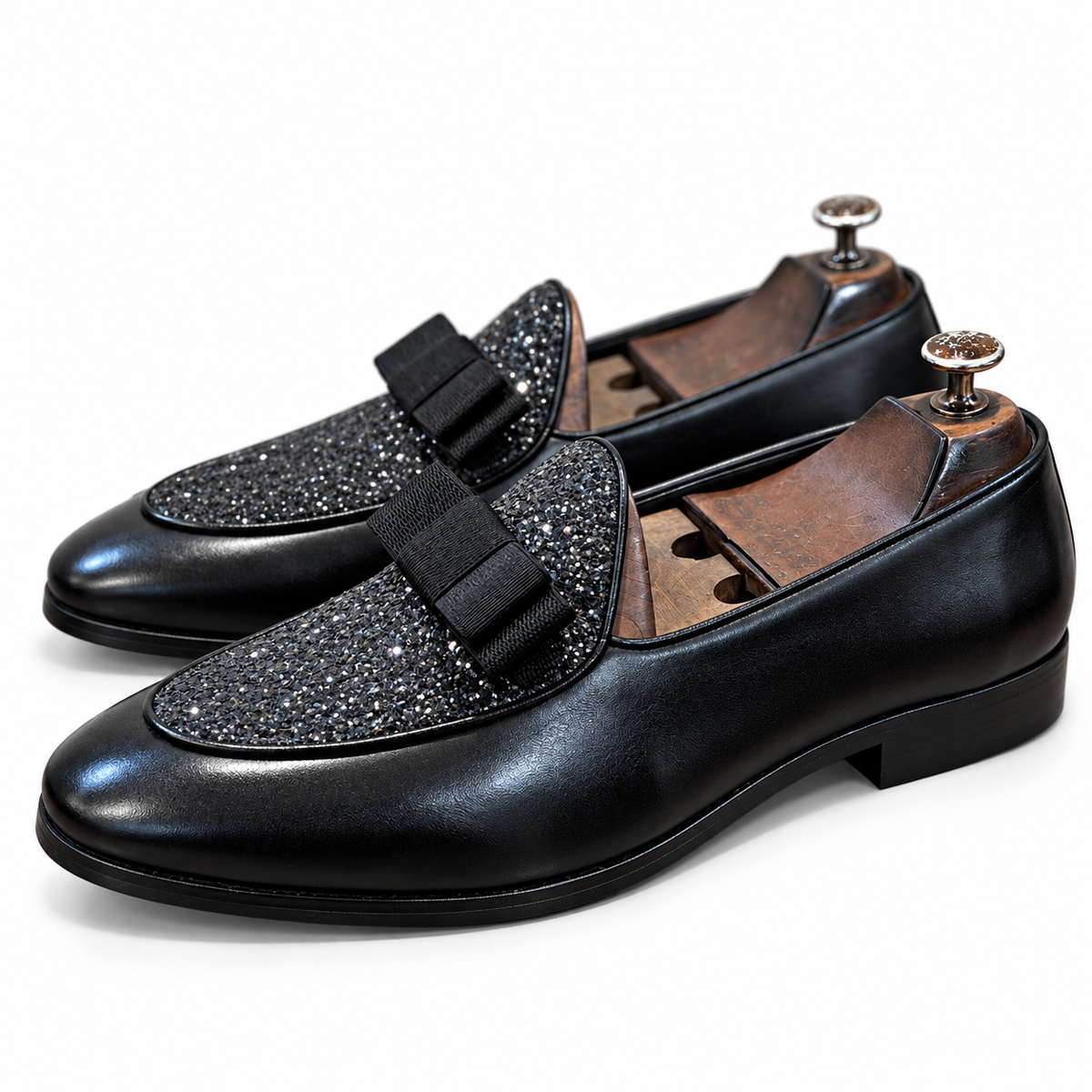 Belgian Loafers Bling Bow
