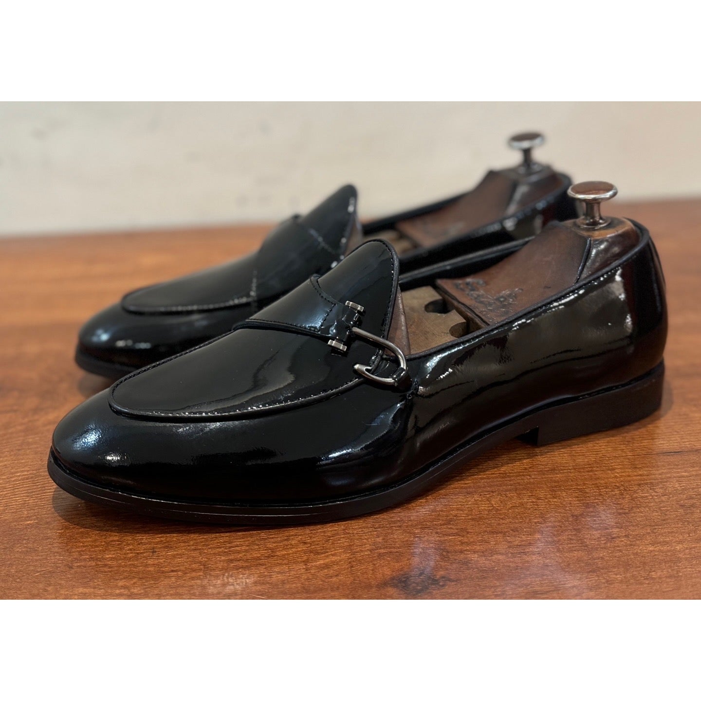 Belgian Loafers Patent Mortiz