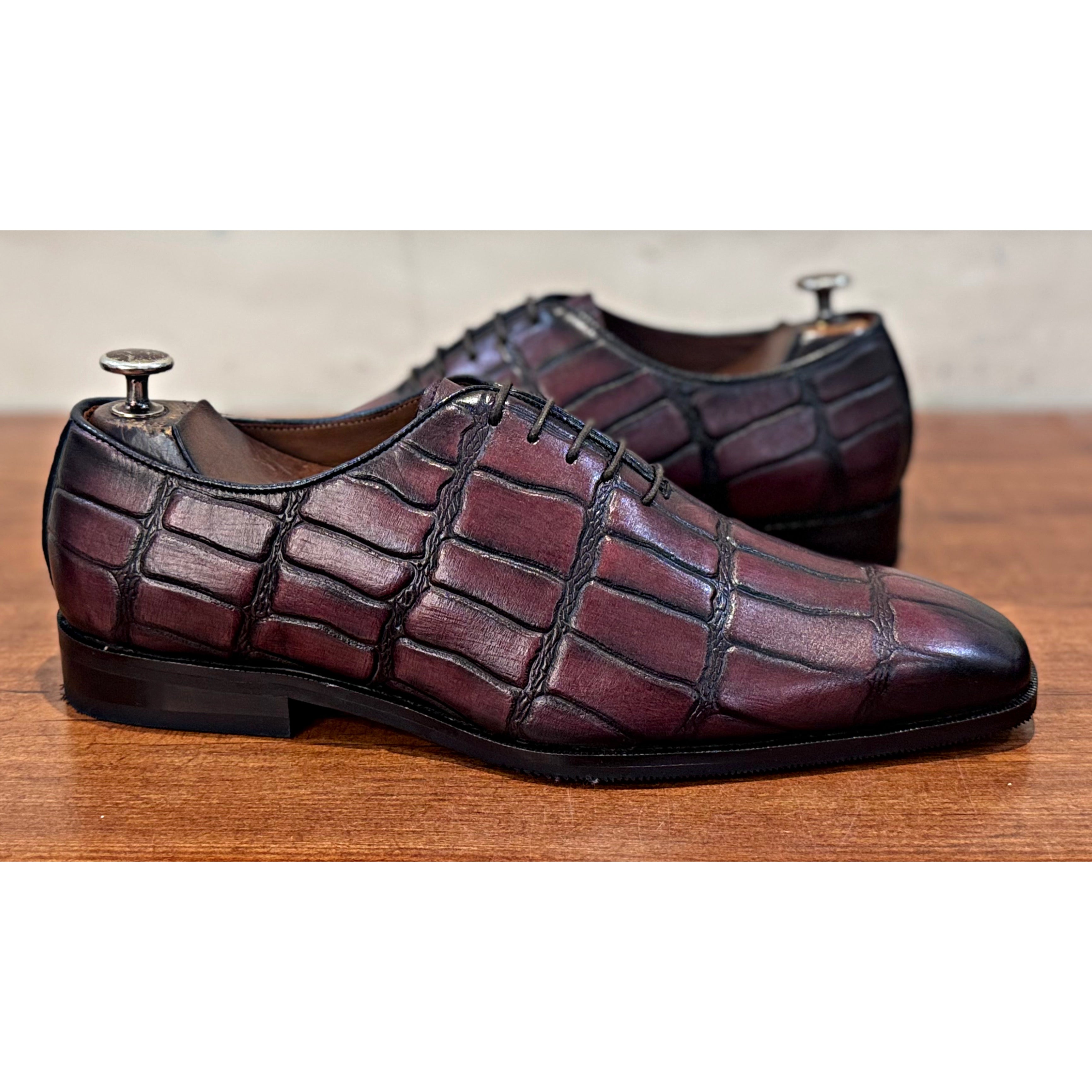 Churchill Bordeaux Oxfords