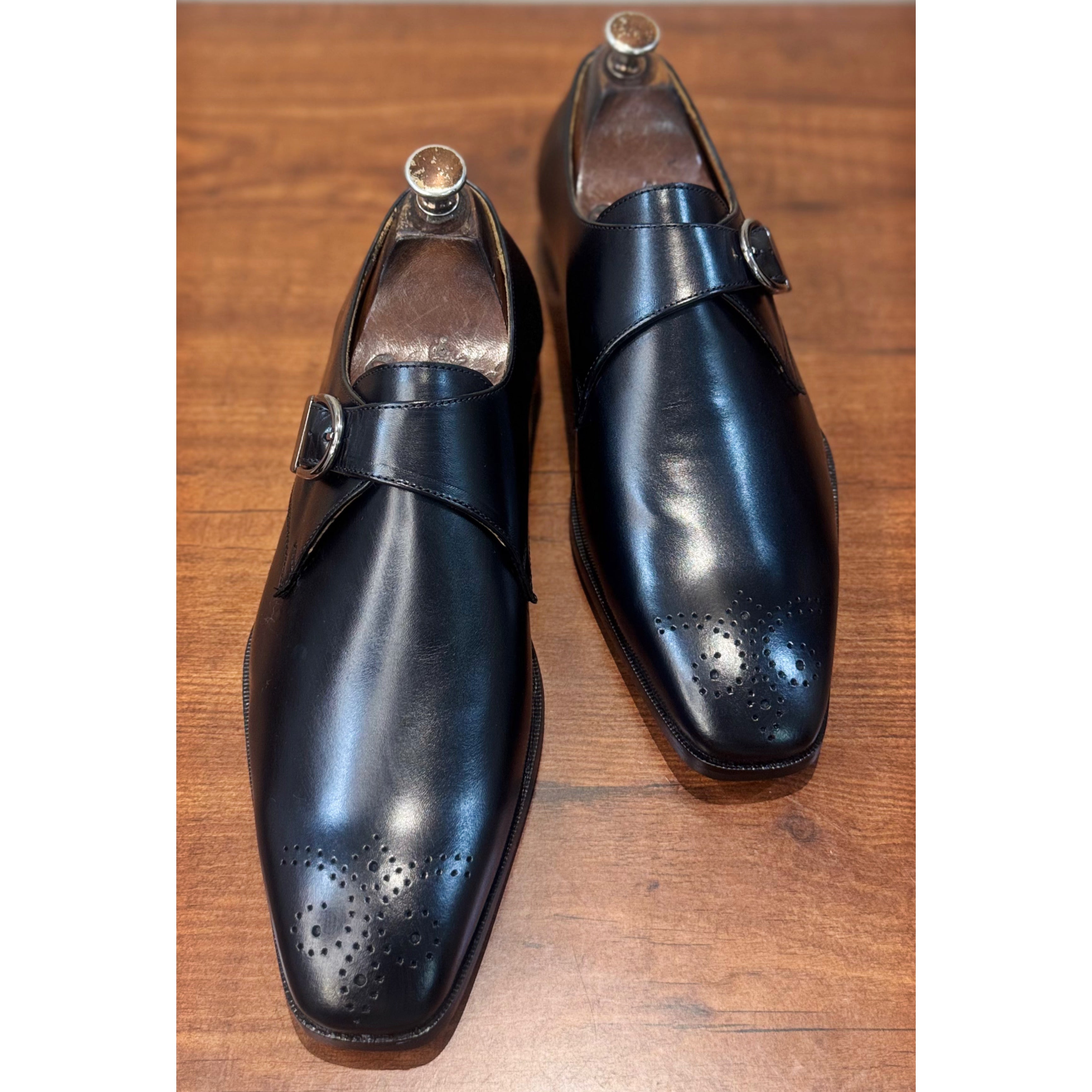 Single Monk Strap Black