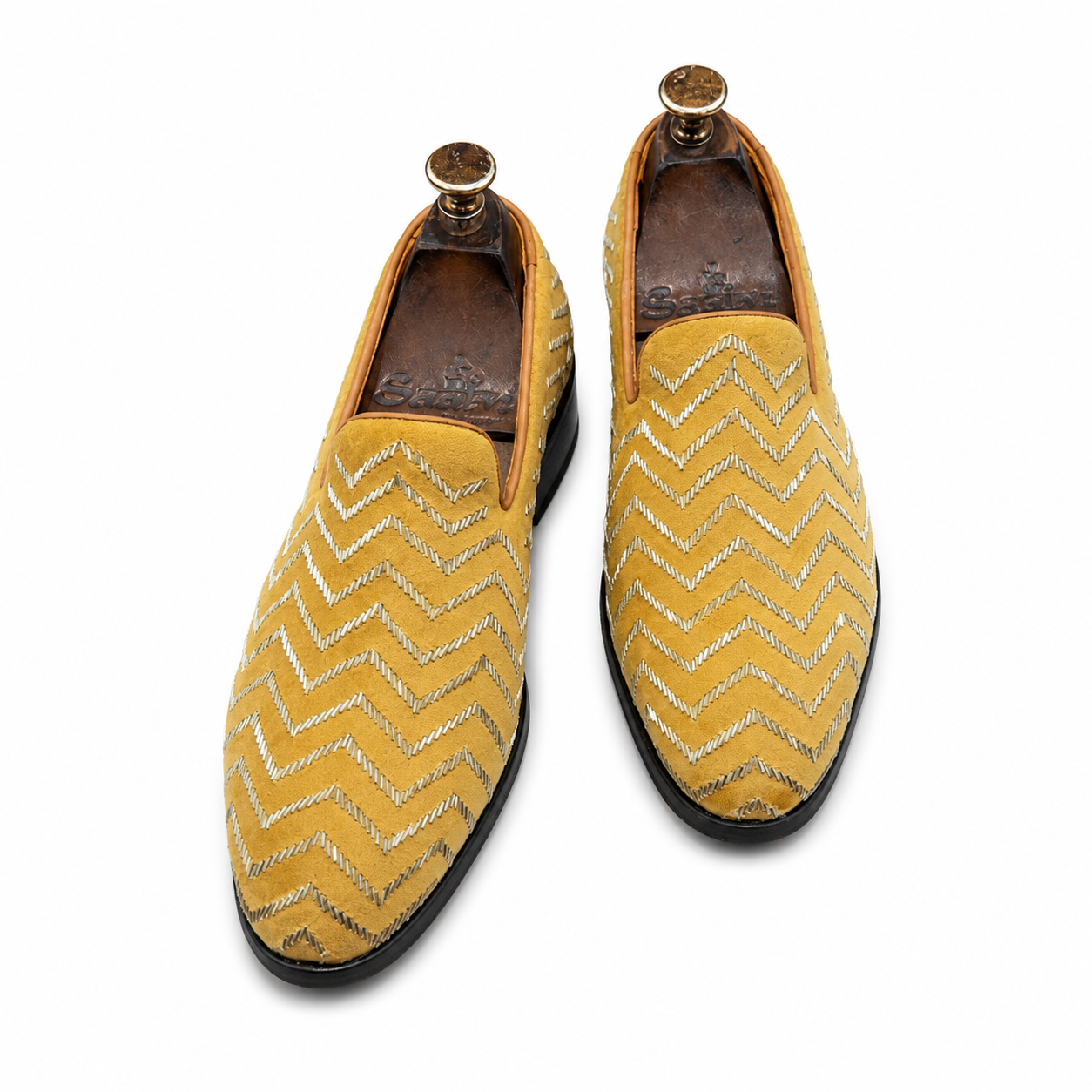 Aurelio Chevron Loafers