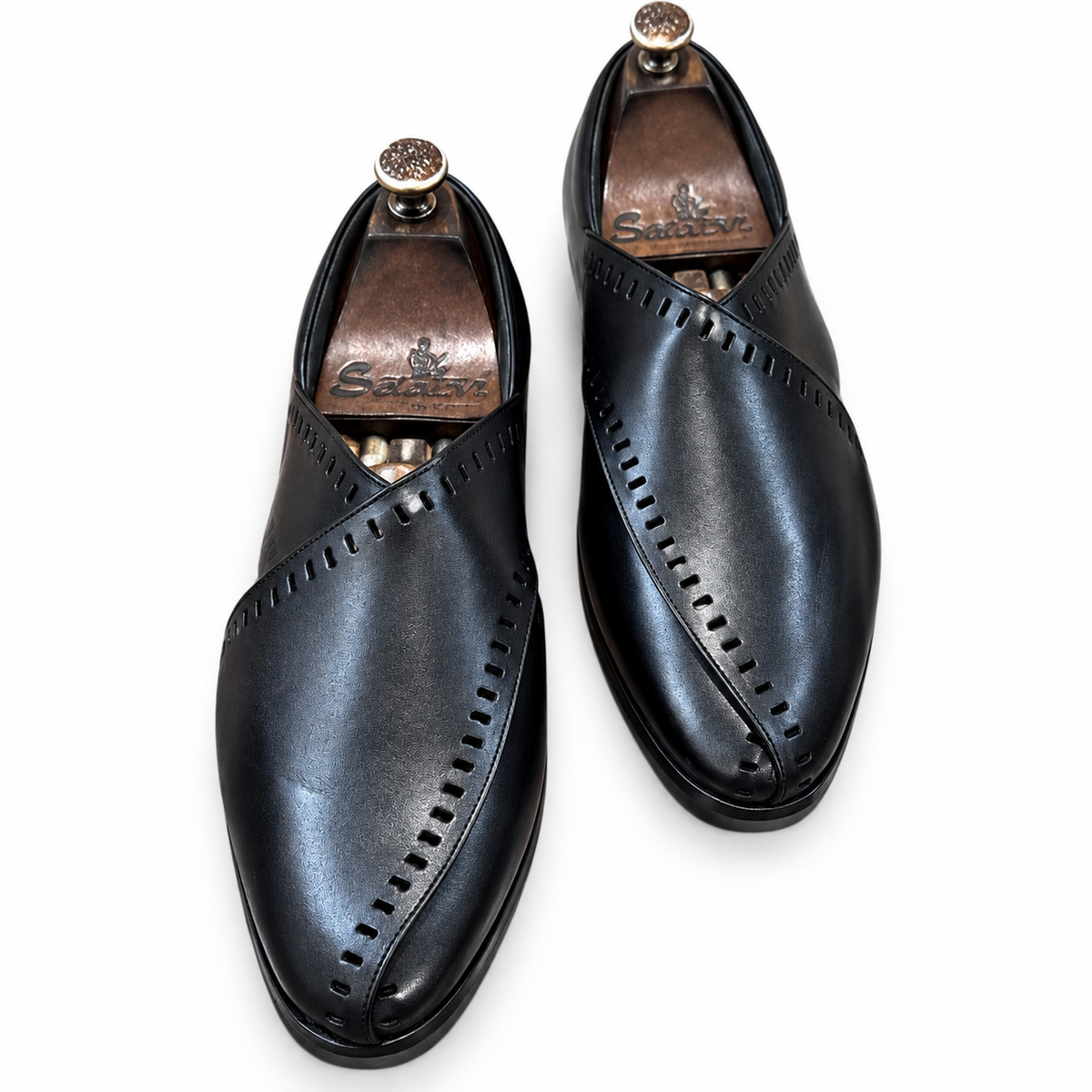 Saalvi Noir Royale Black Peshawari