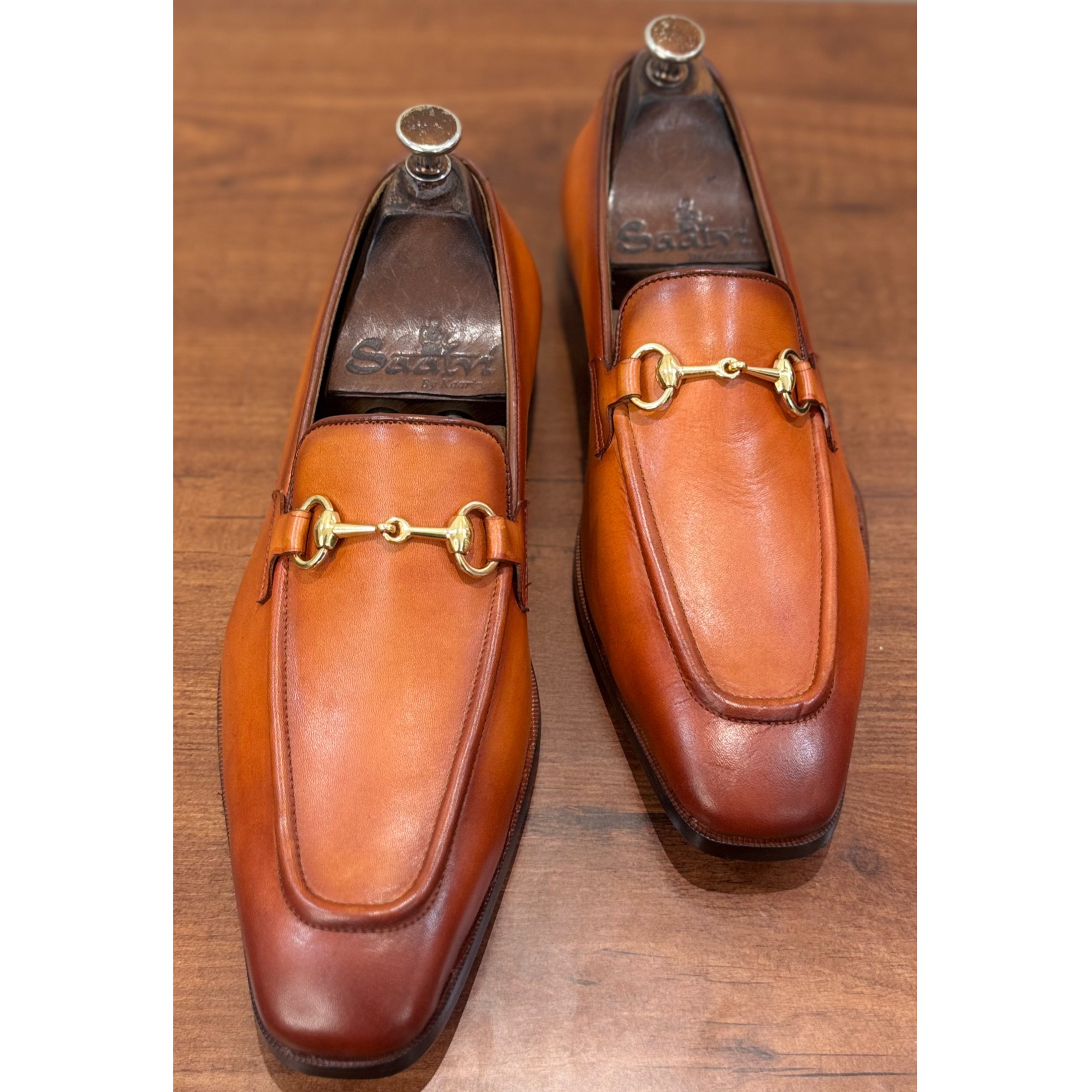 Horsebit Loafers Hand Patina