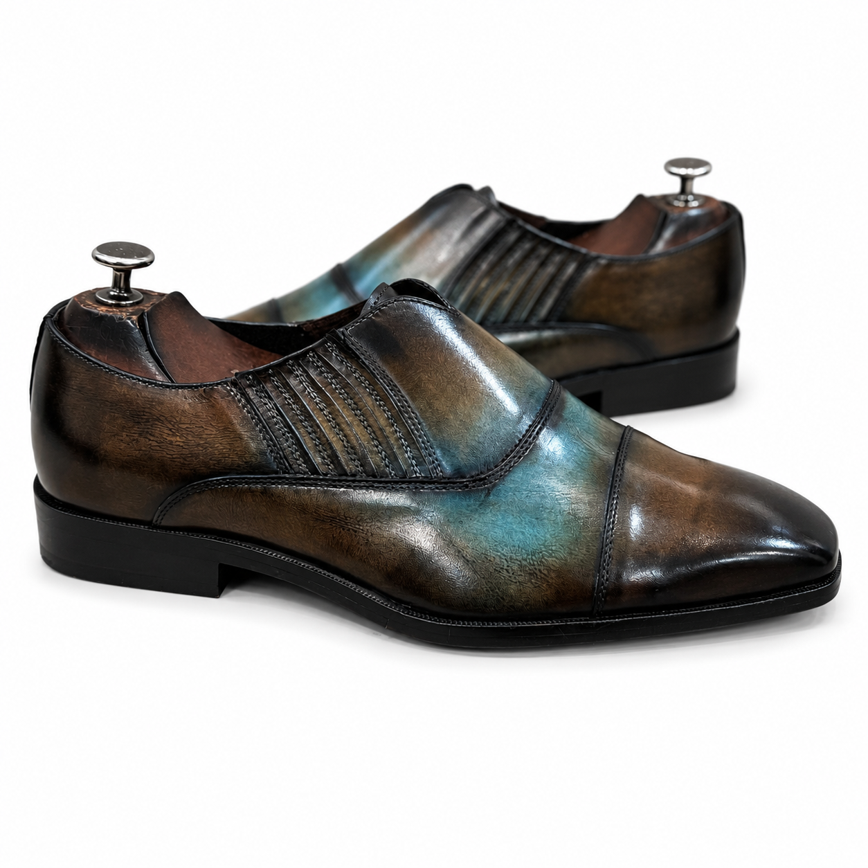 Lucifer | Hand Patina Loafers