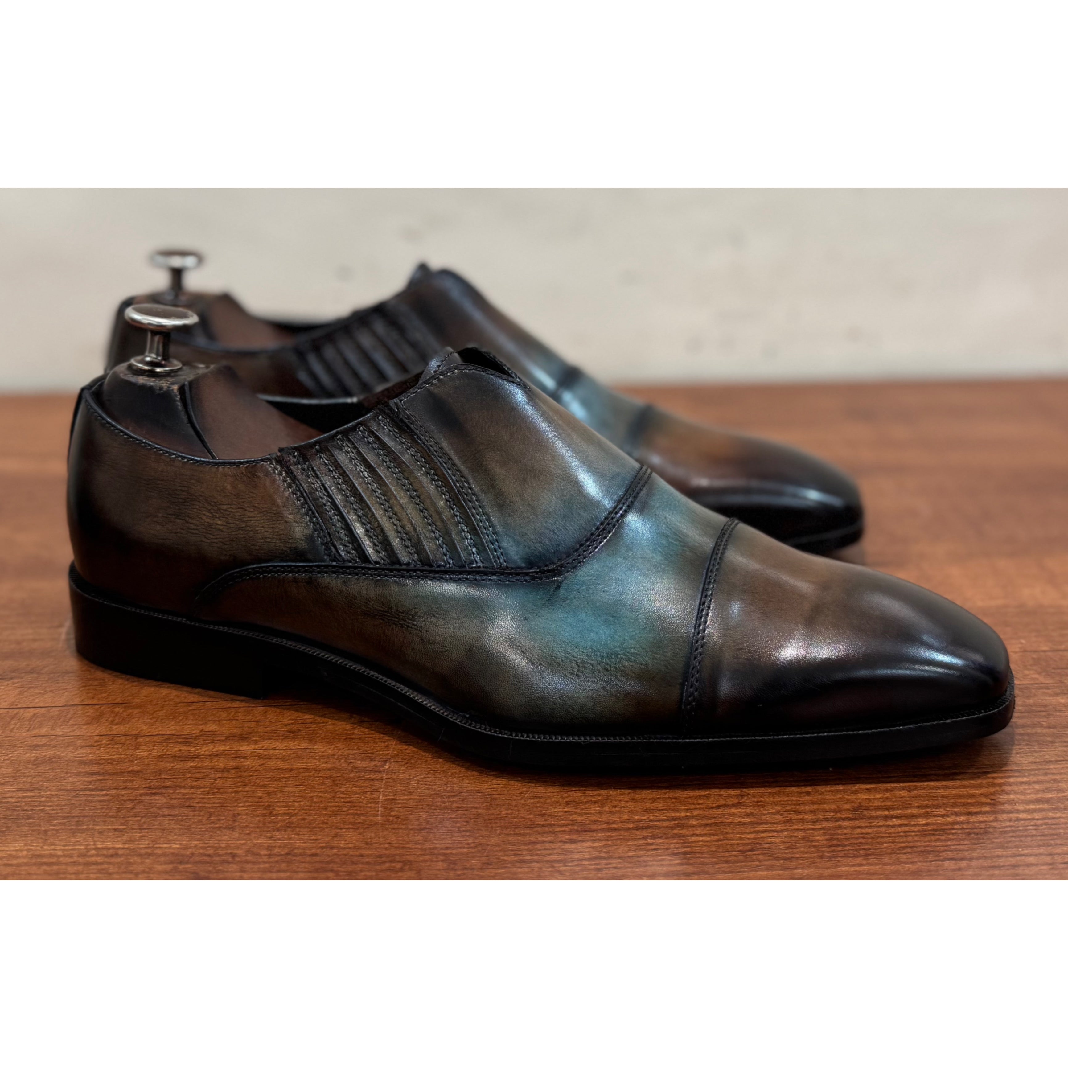 Lucifer | Hand Patina Loafers