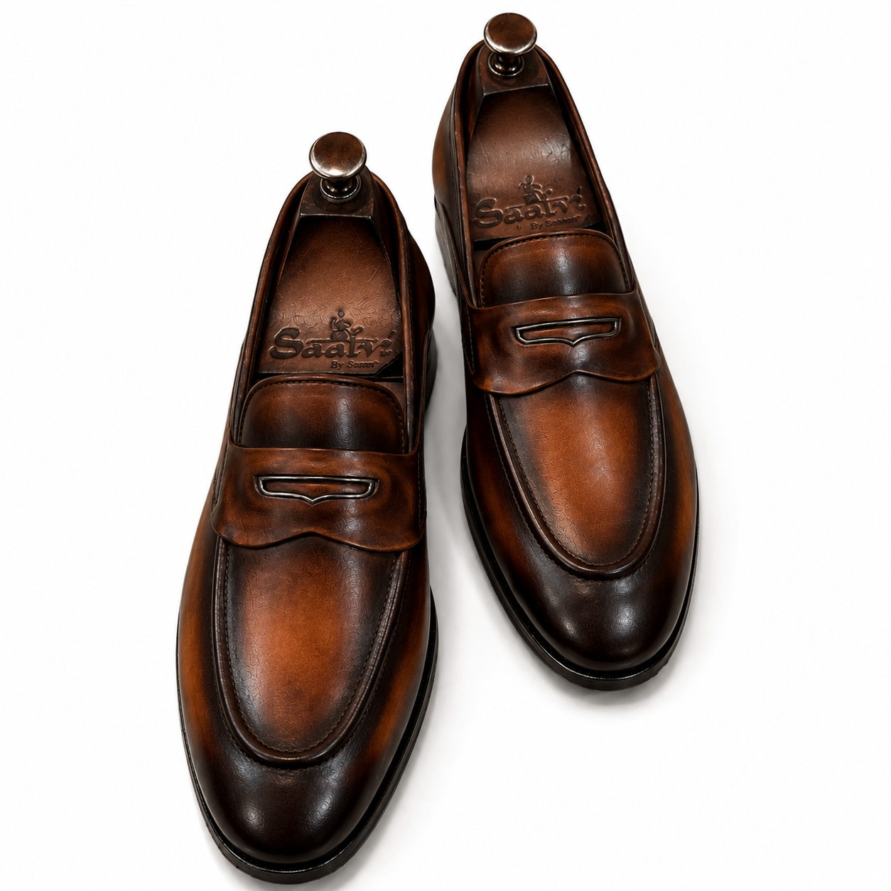 Chestnut Prestige Penny Loafers