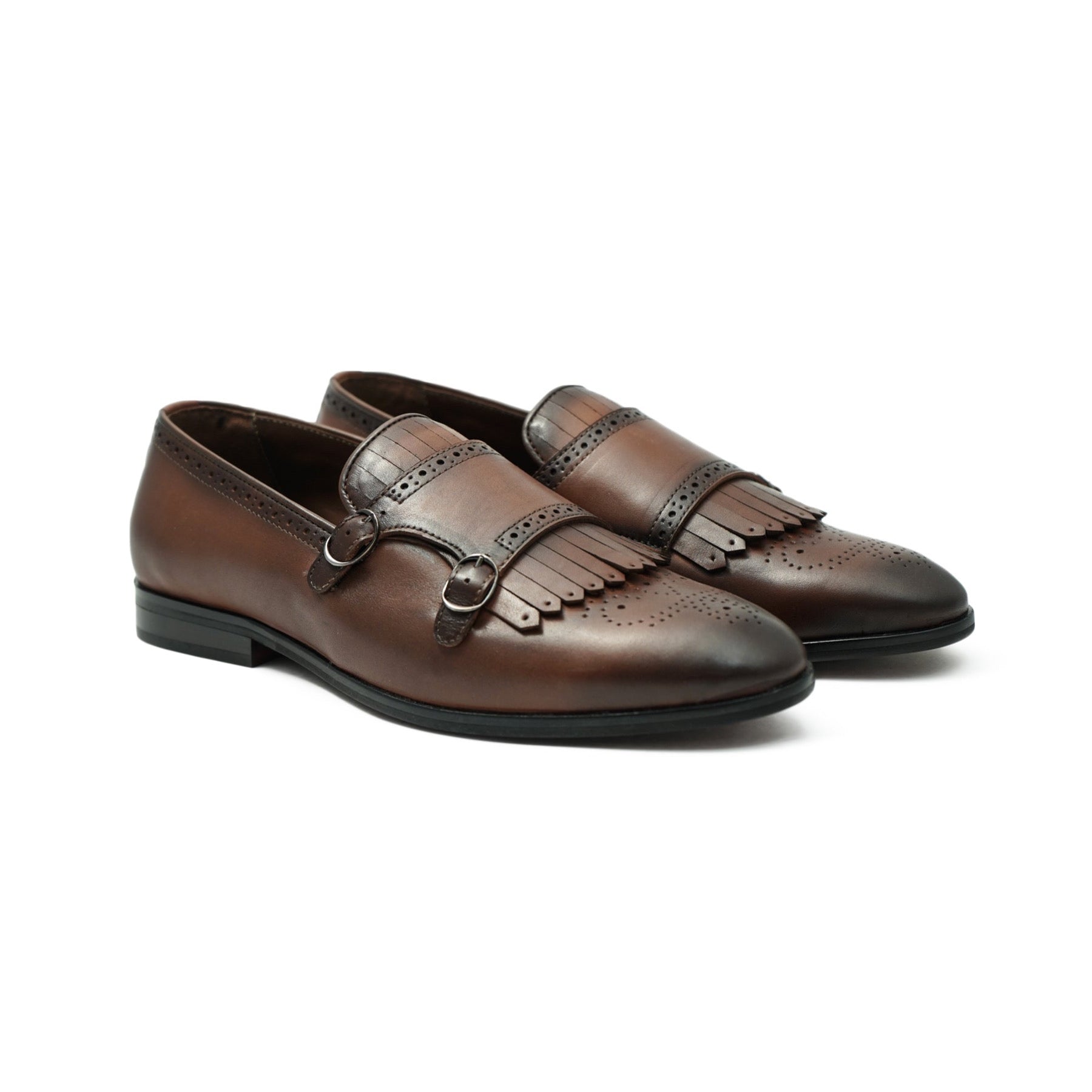 Double Strap Monk Fringe