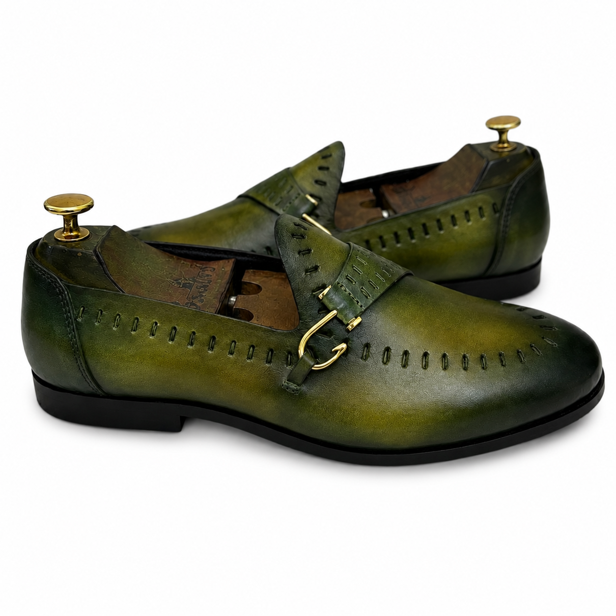 Olive Patina Artisan Loafer