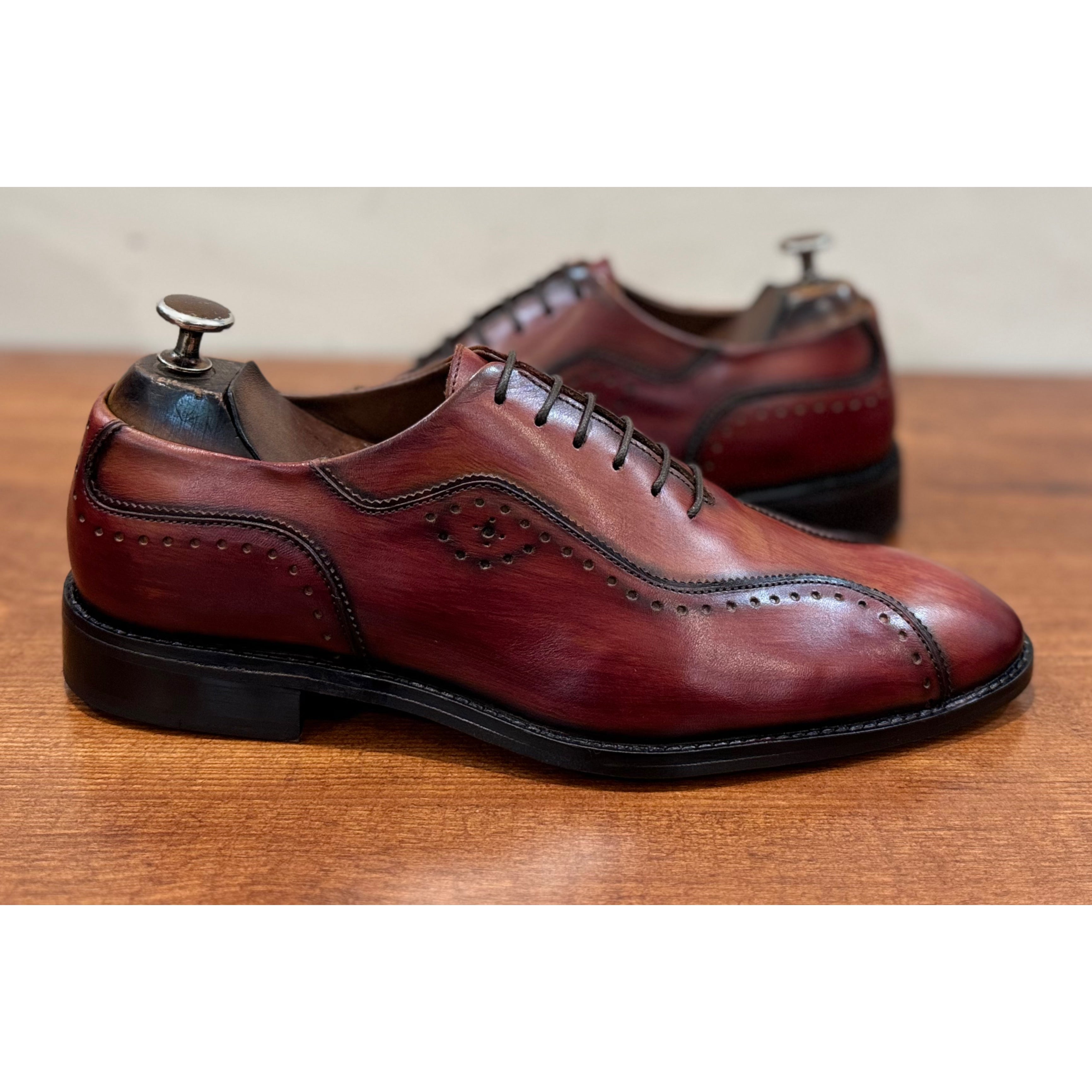 Mirfield | Hand Patina Oxfords