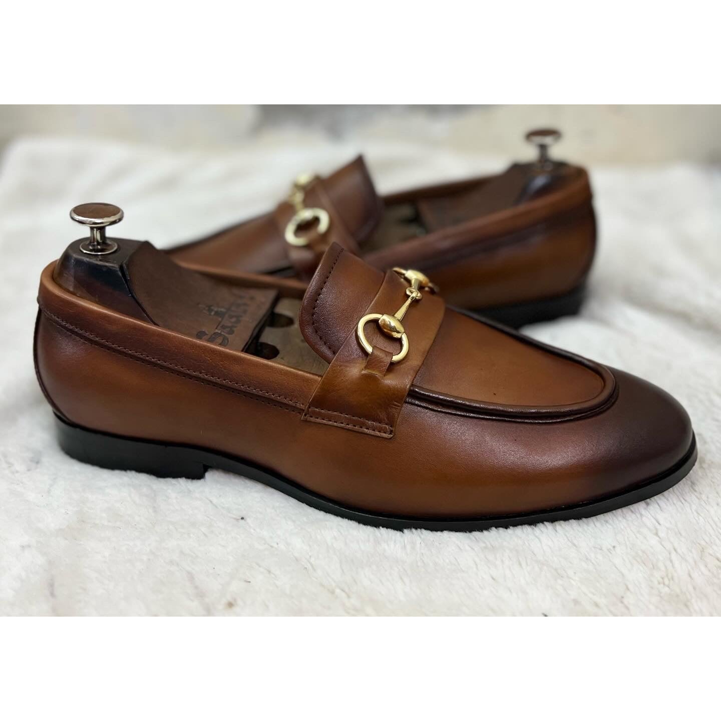 Horsebit Loafers Tan