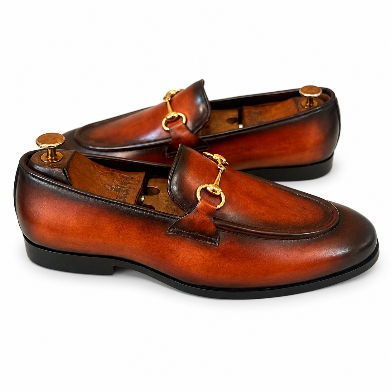 Horsebit Loafers Hand Patina