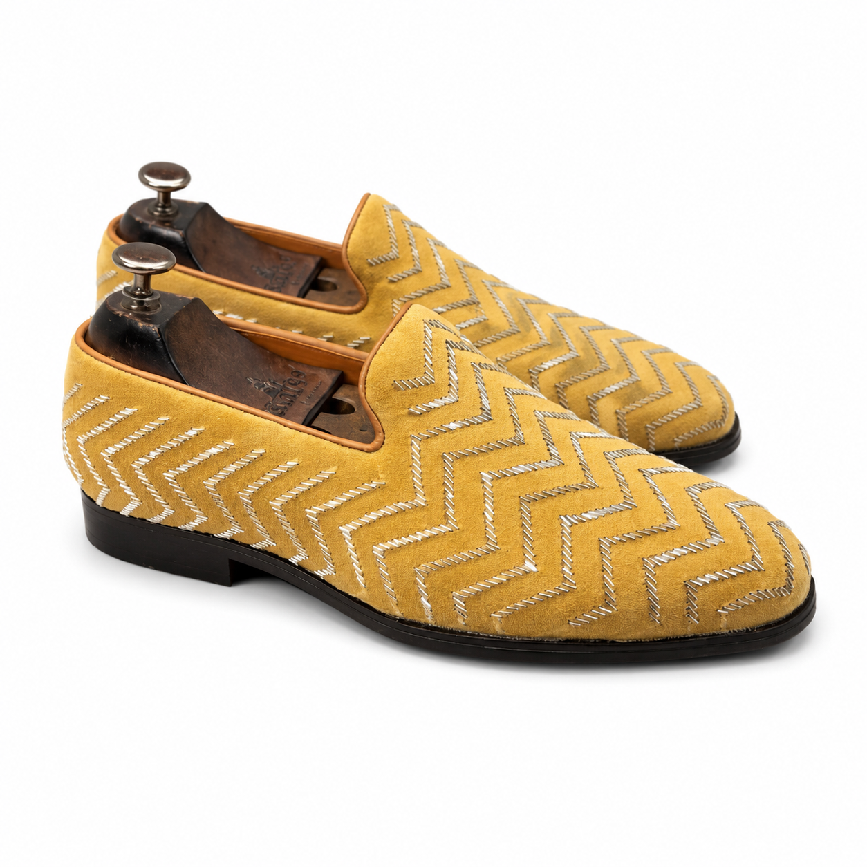 Aurelio Chevron Loafers