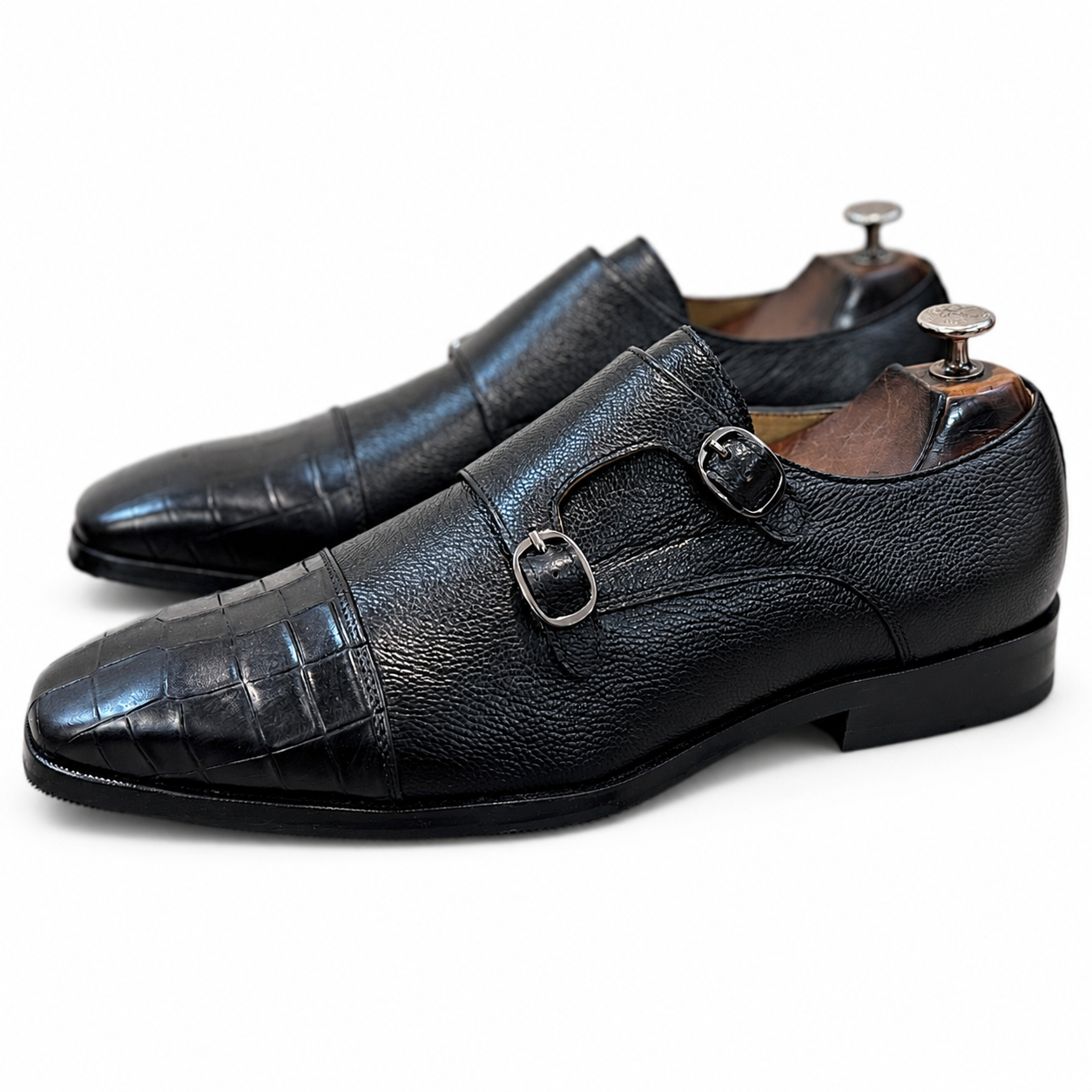 The Noir Croc Monarch Monk
