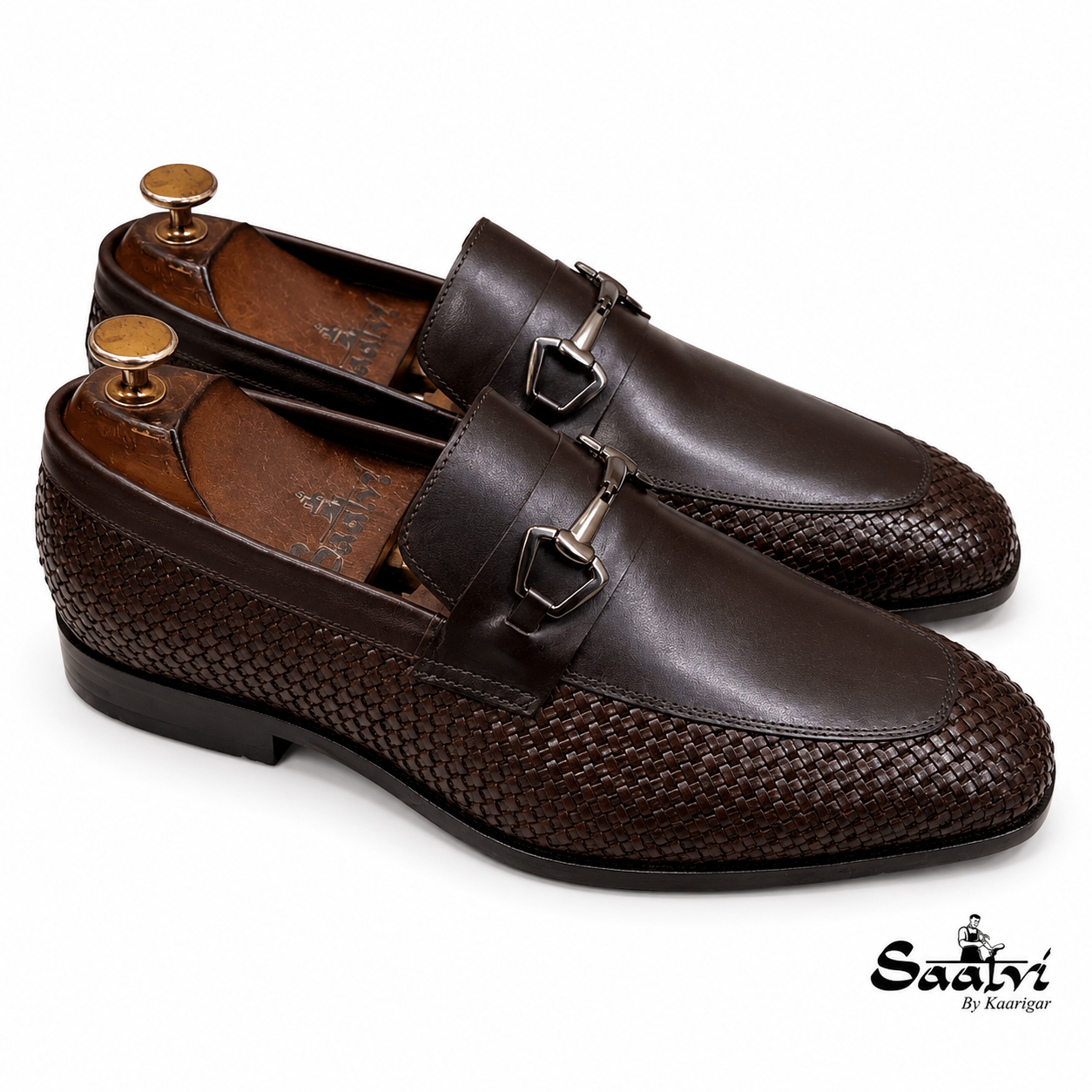 The Mayfair Woven Horsebit Loafers