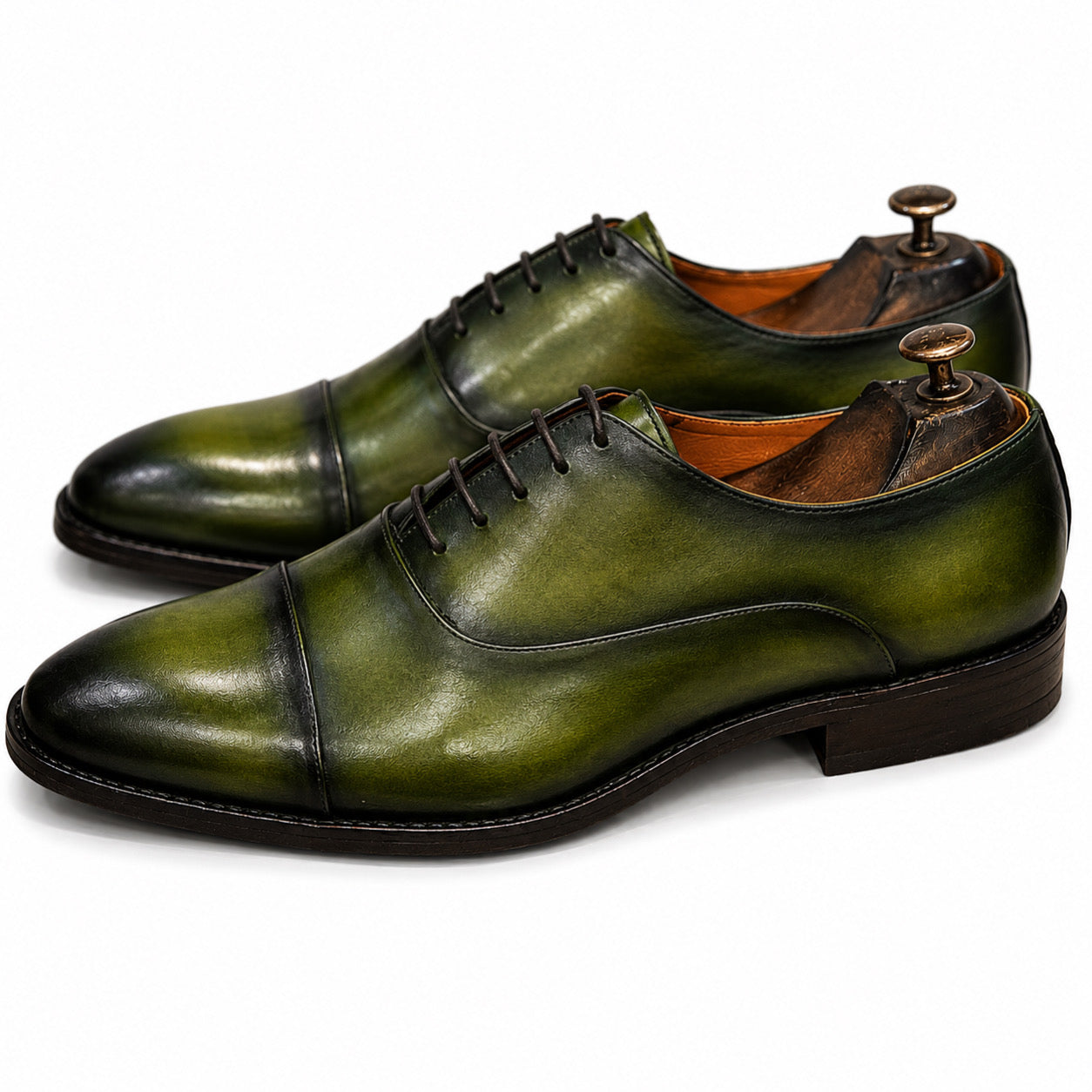The Emerald Cap Toe Oxford
