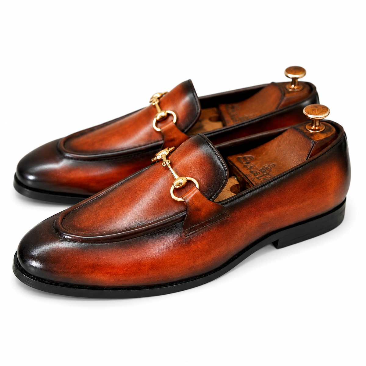Horsebit Loafers Hand Patina