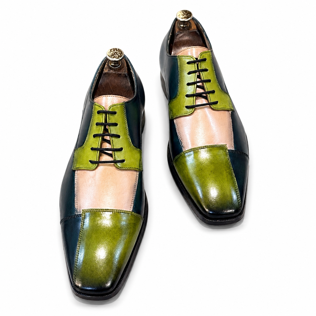 Verde Noir Spectator Oxfords