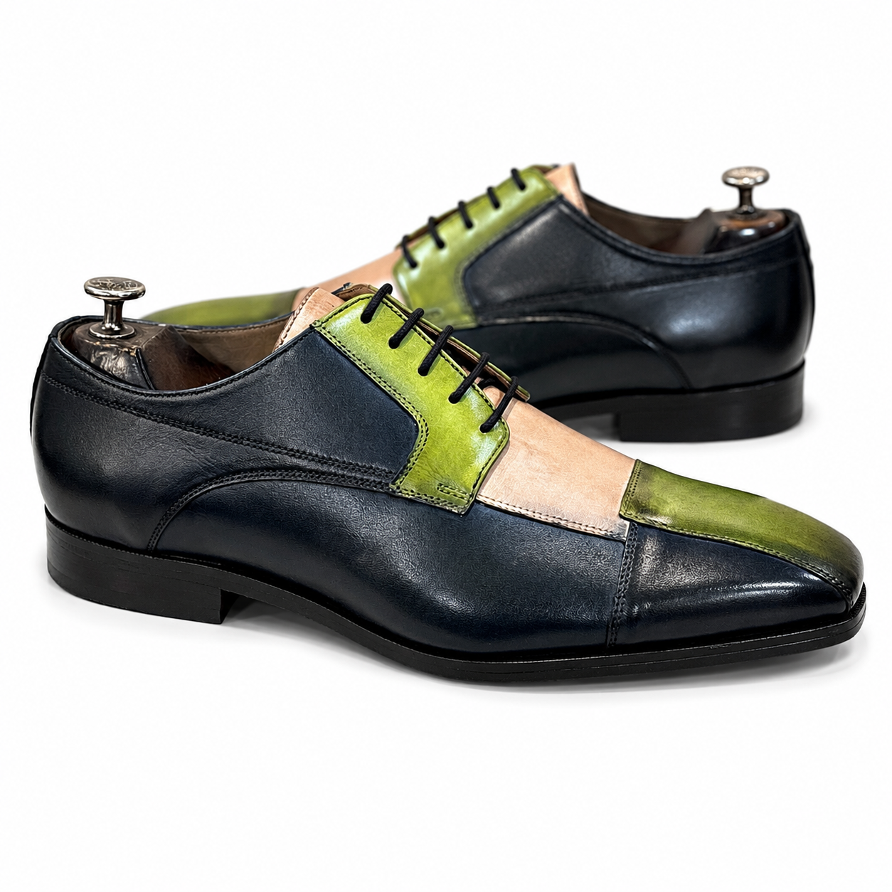 Verde Noir Spectator Oxfords