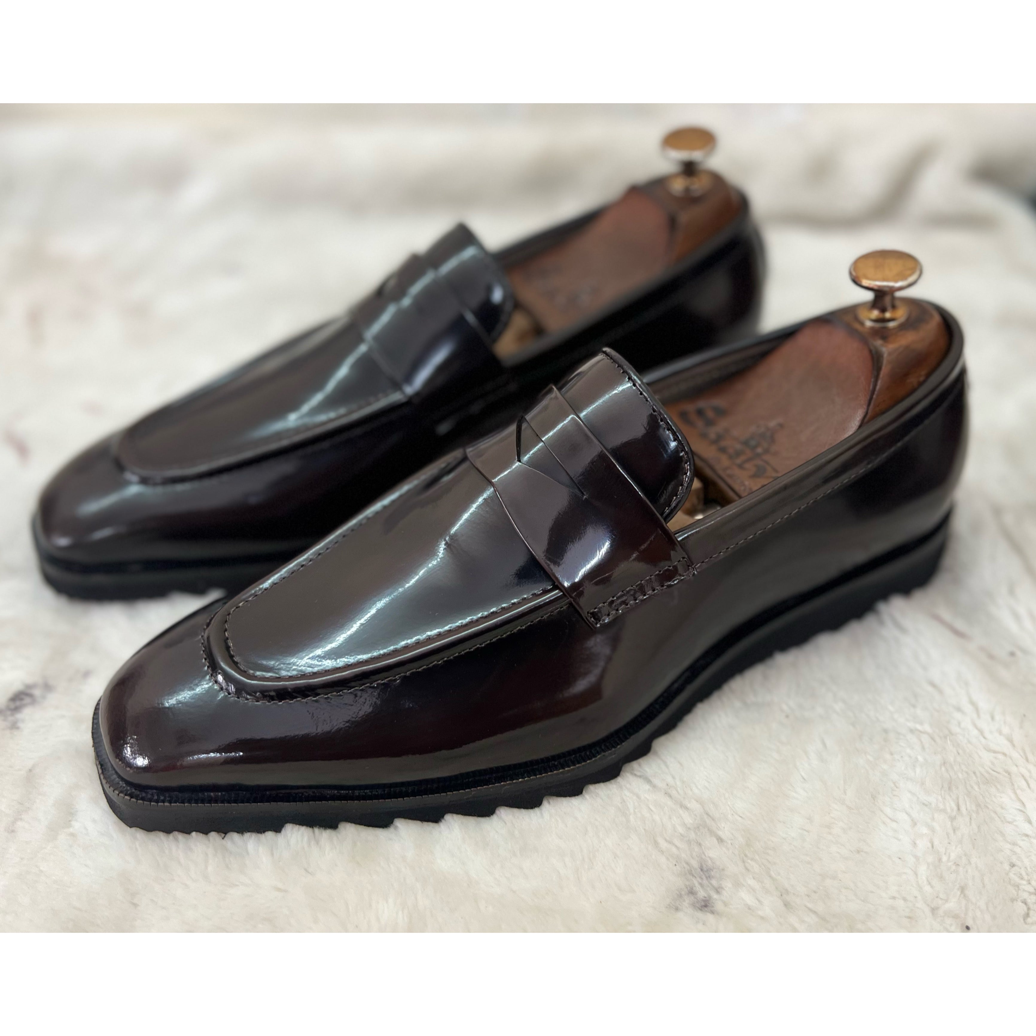 Black Penny Loafers
