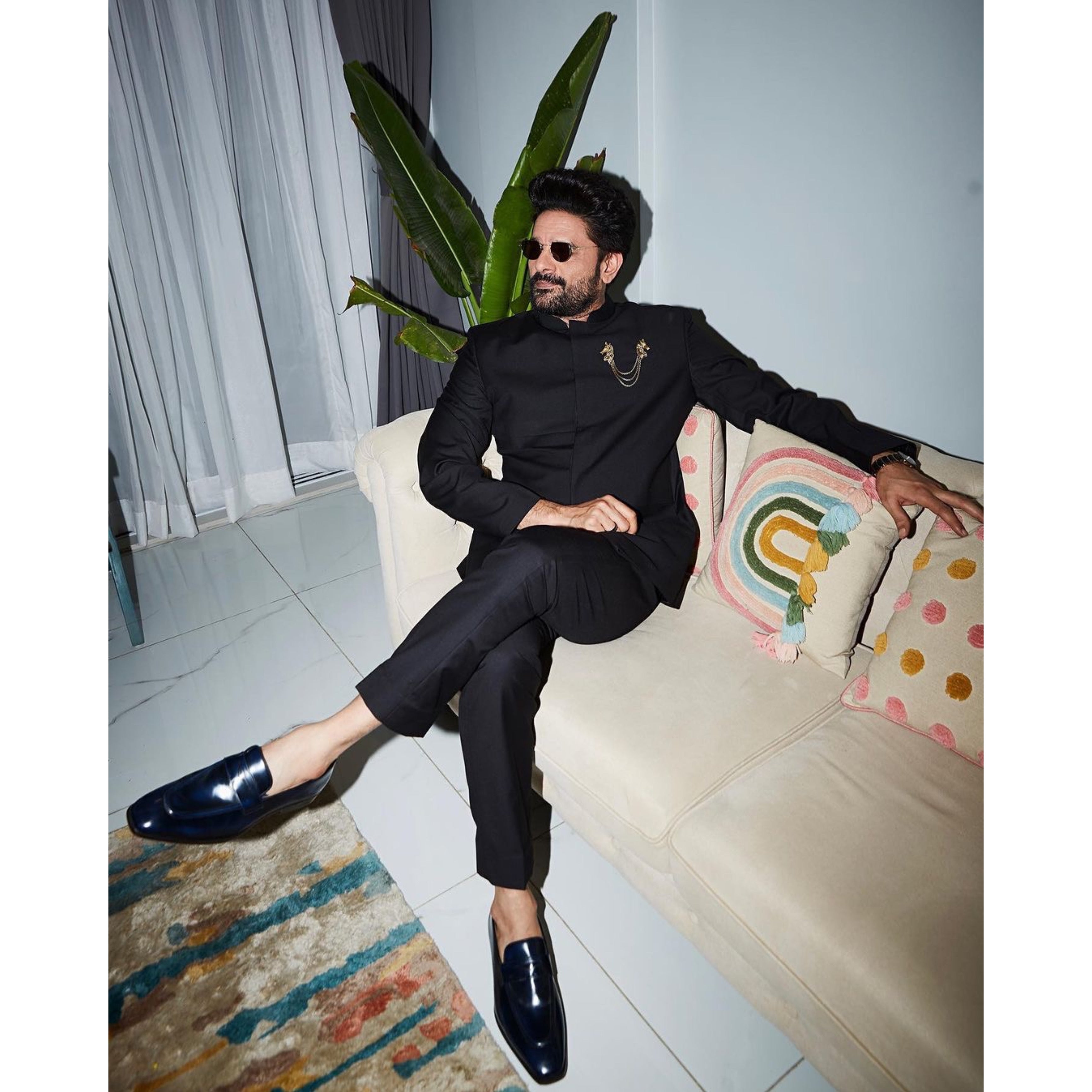 Penny Loafers Blue Brushoff