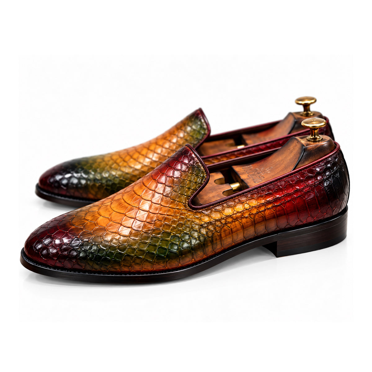 Prismatic Serpente Royale Loafers