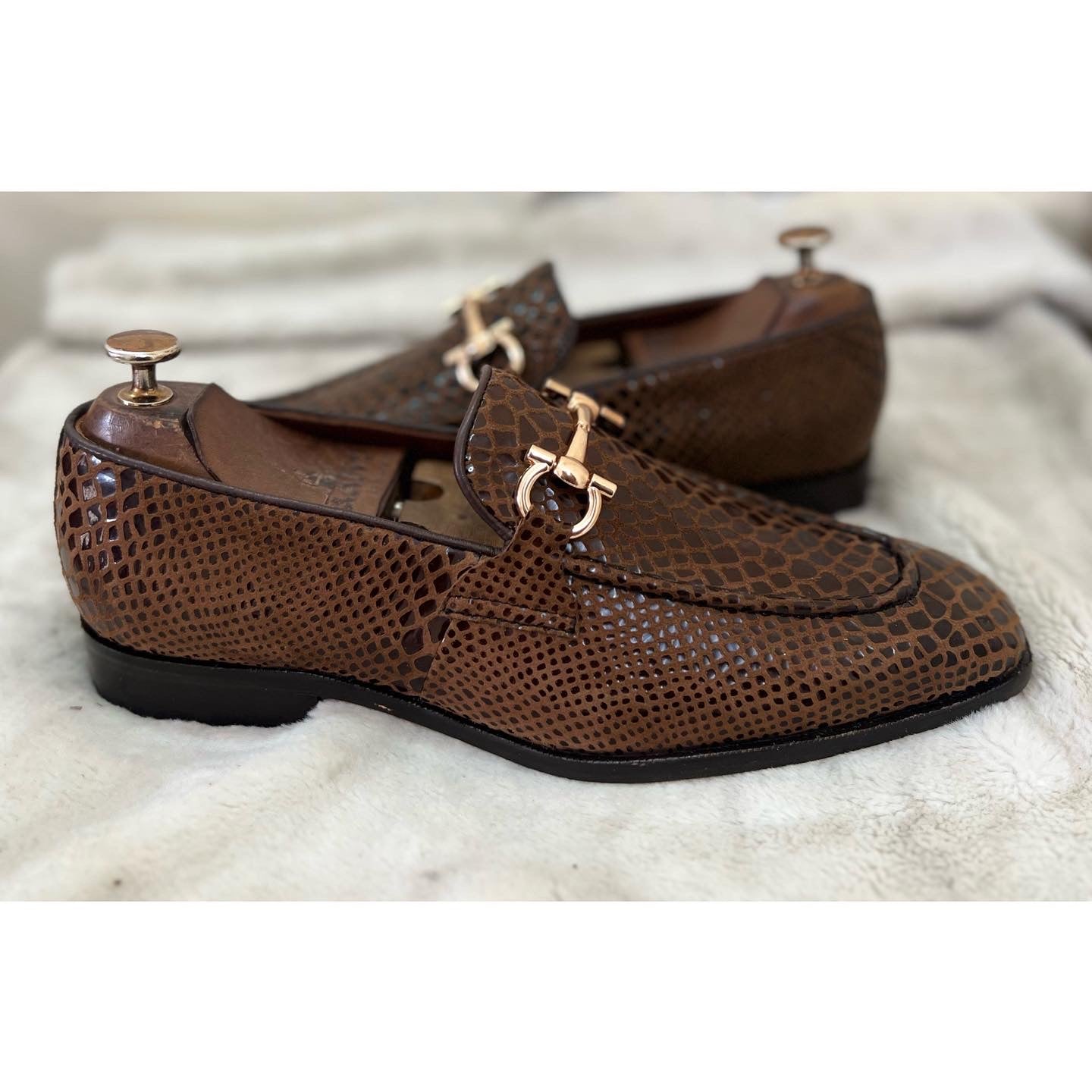 Snake Foil Loafers Brown
