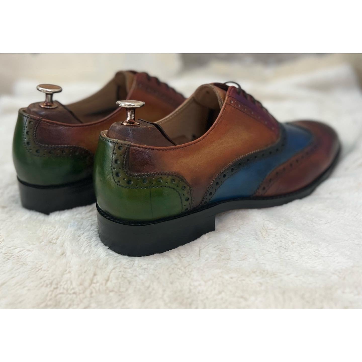 Multi Colour Oxford Brogue’s