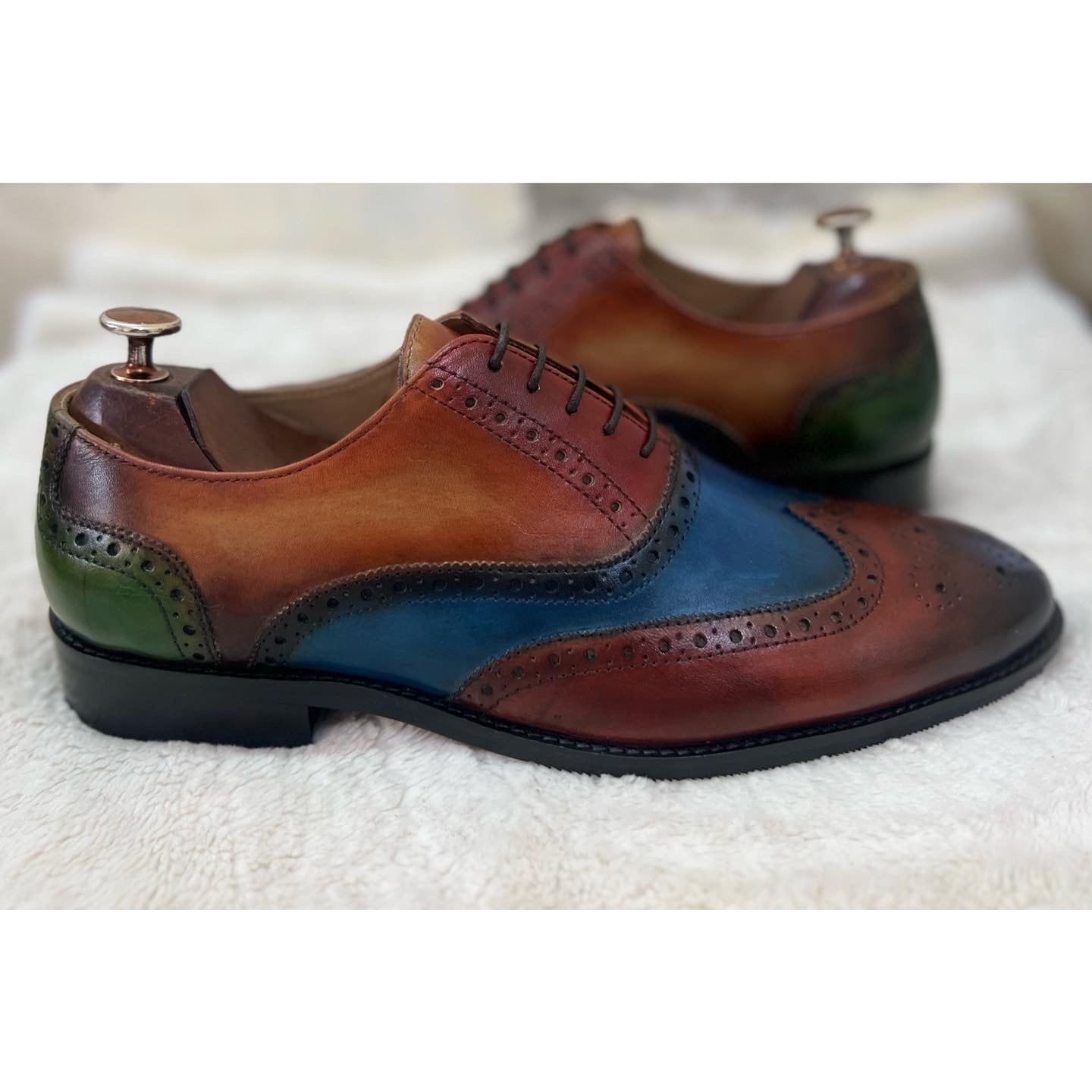 Multi Colour Oxford Brogue’s