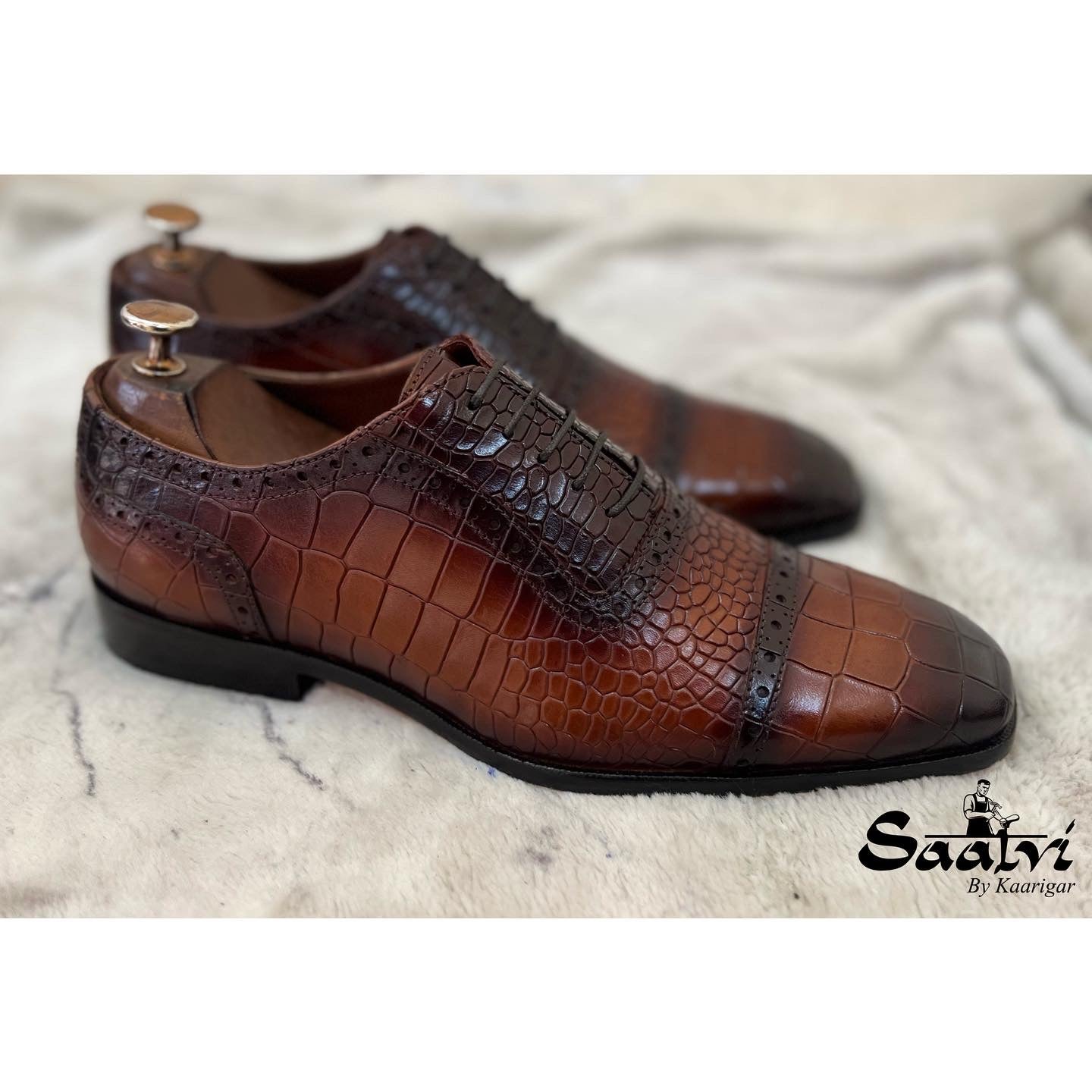 Buy Pure Leather Shoes for Men in India Saalvi By Kaarigar