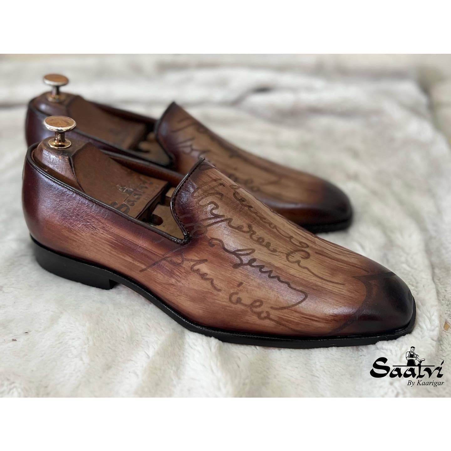 Signature Loafers Tan Hand Finished